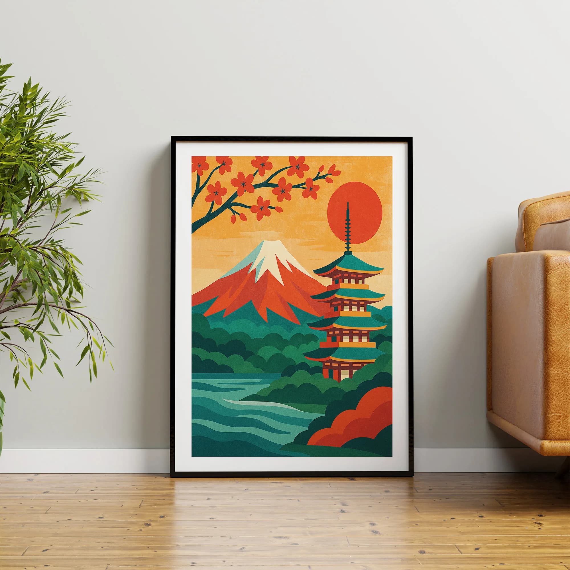 Japan graphic print