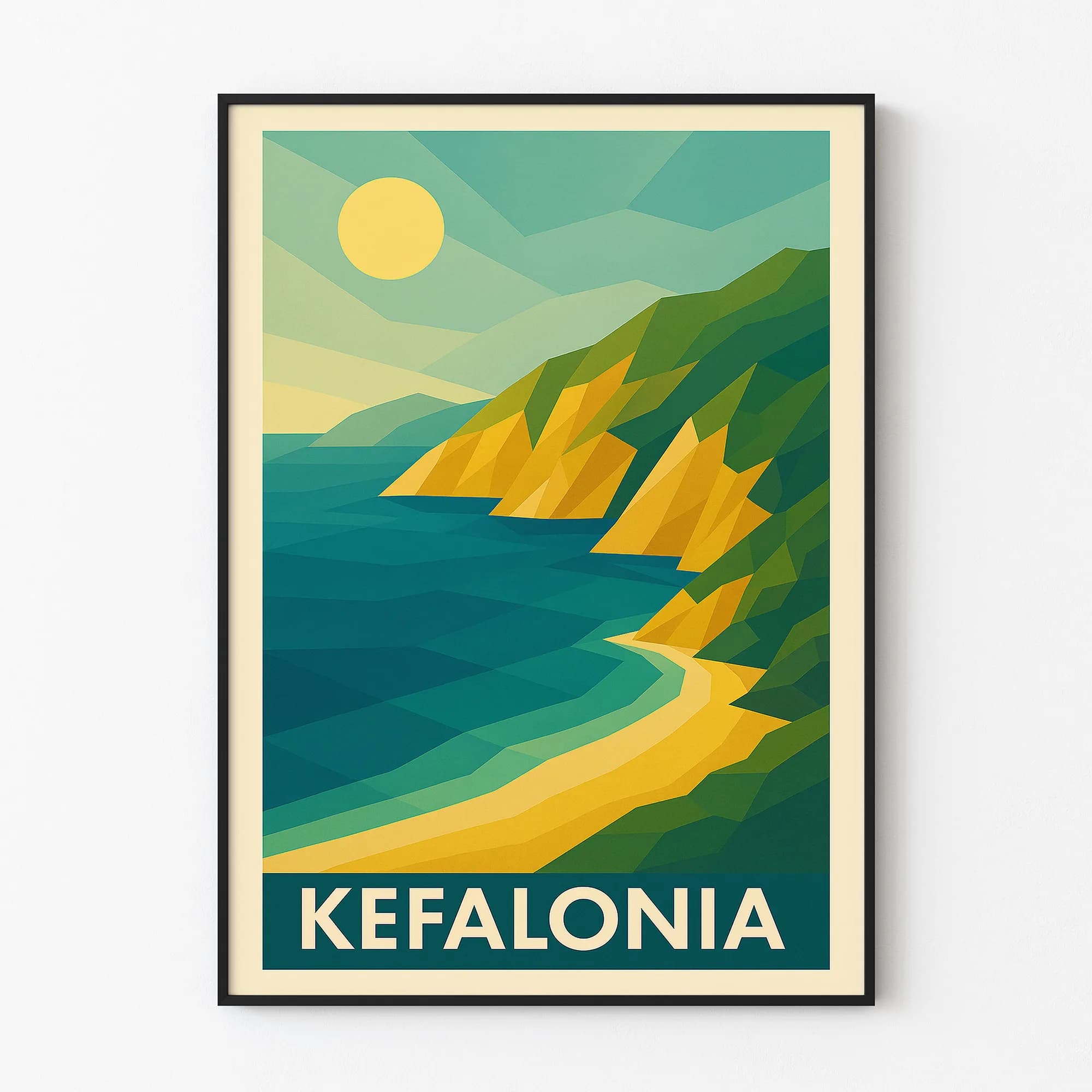 Kefalonia graphic print