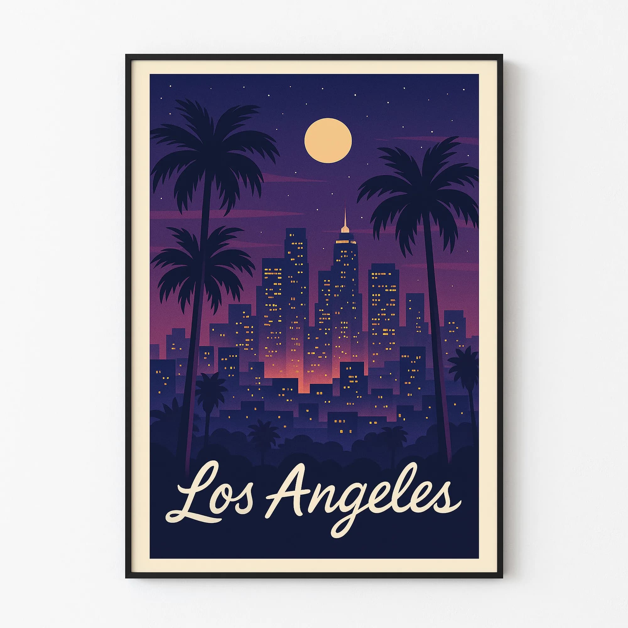 LA graphic print