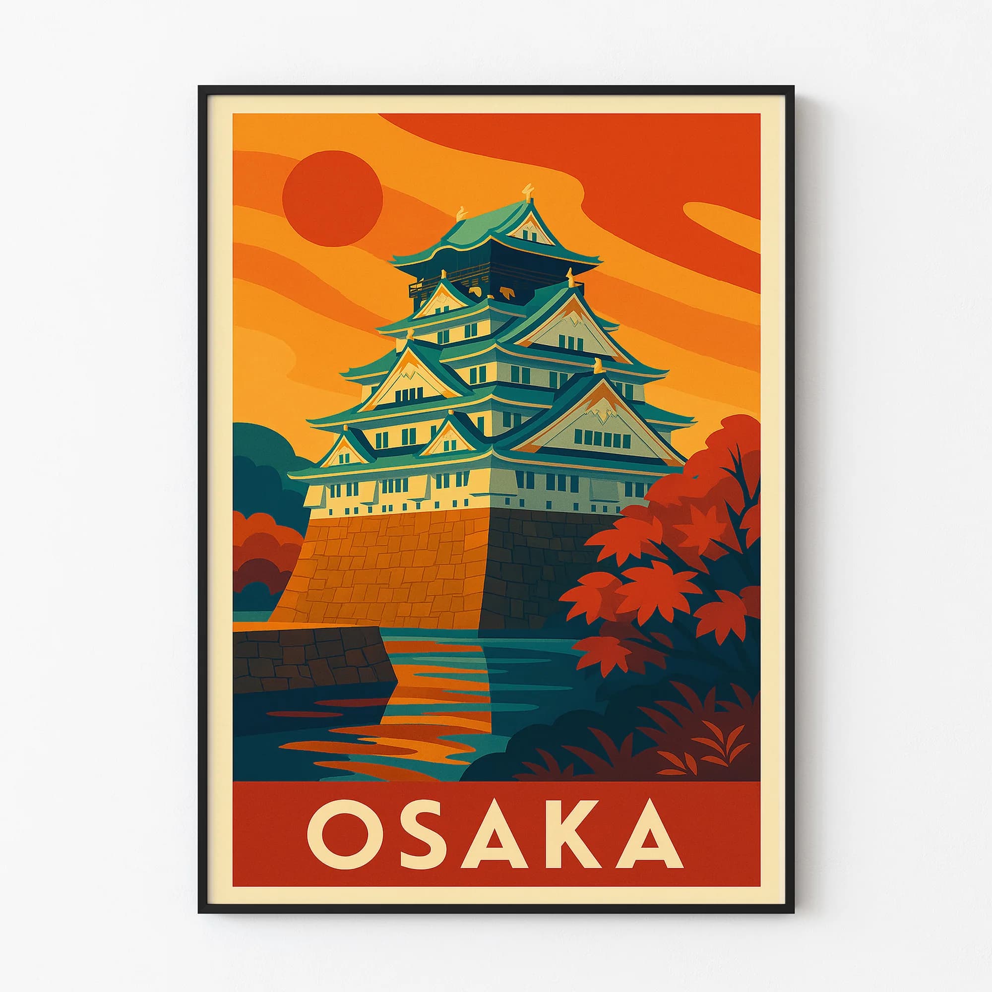Osaka graphic print