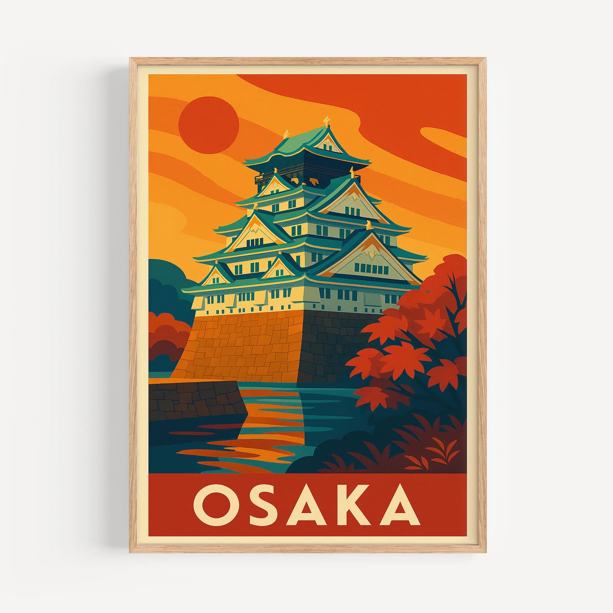 Osaka graphic print