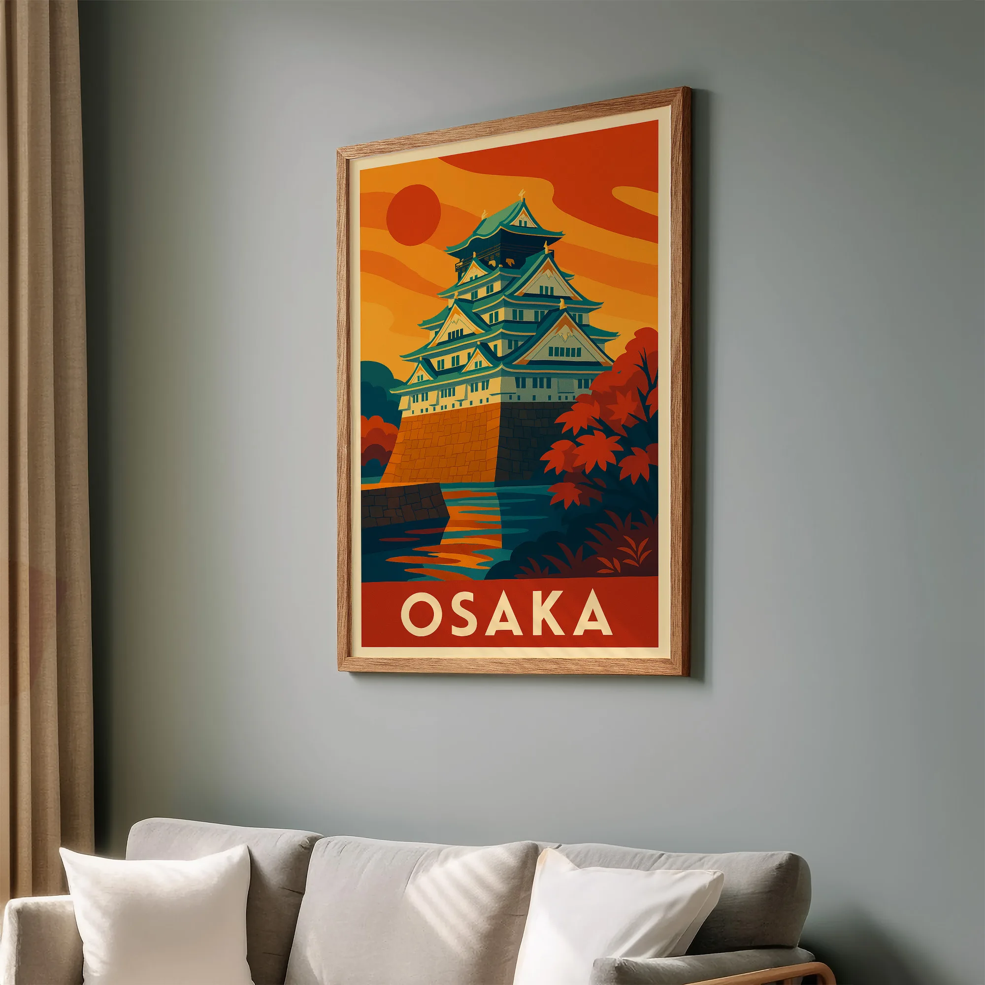 Osaka graphic print