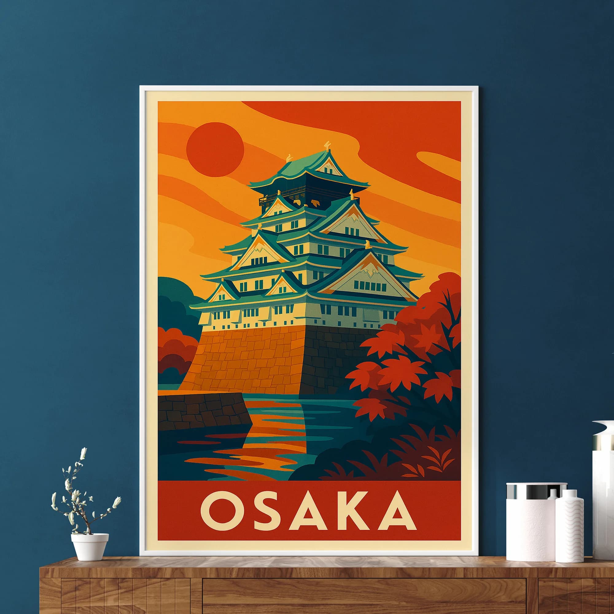 Osaka graphic print