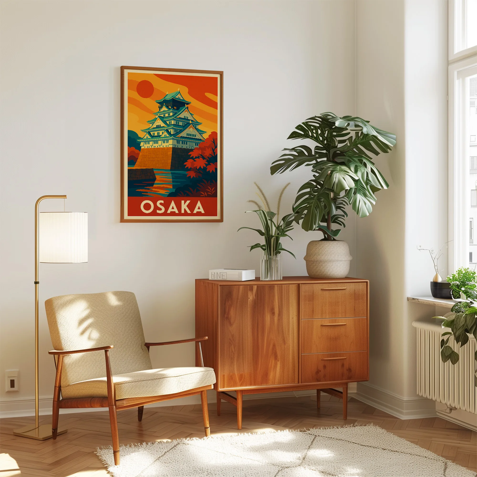 Osaka graphic print