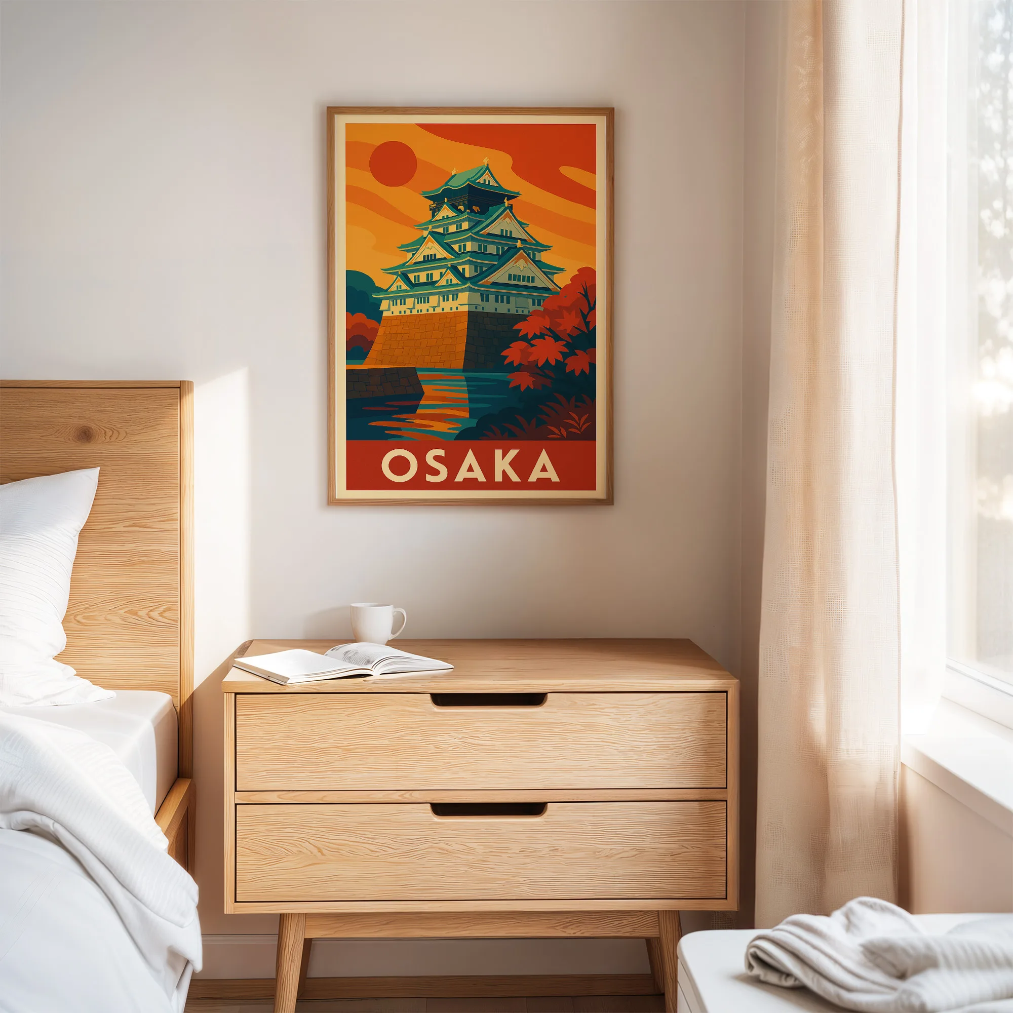 Osaka graphic print