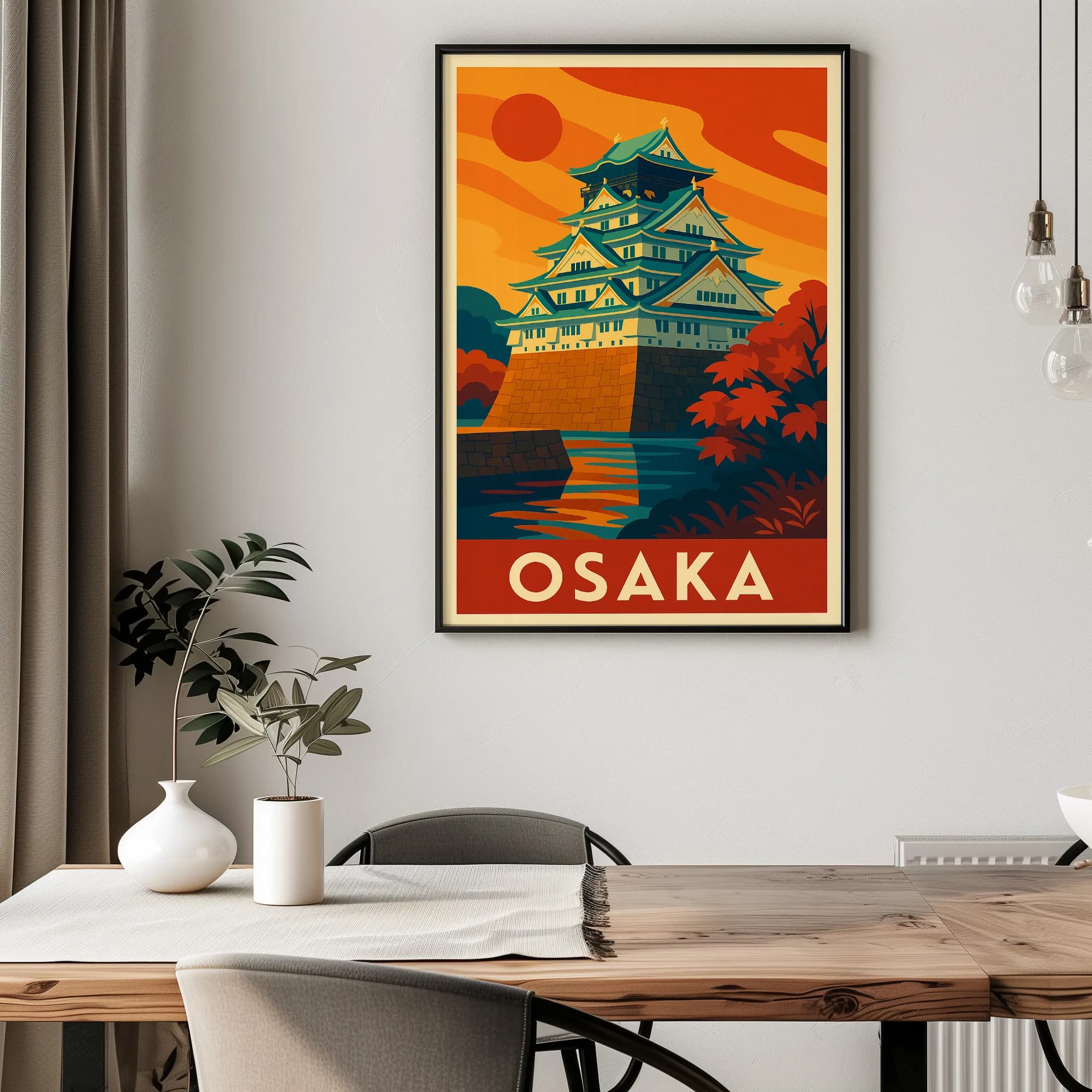 Osaka graphic print