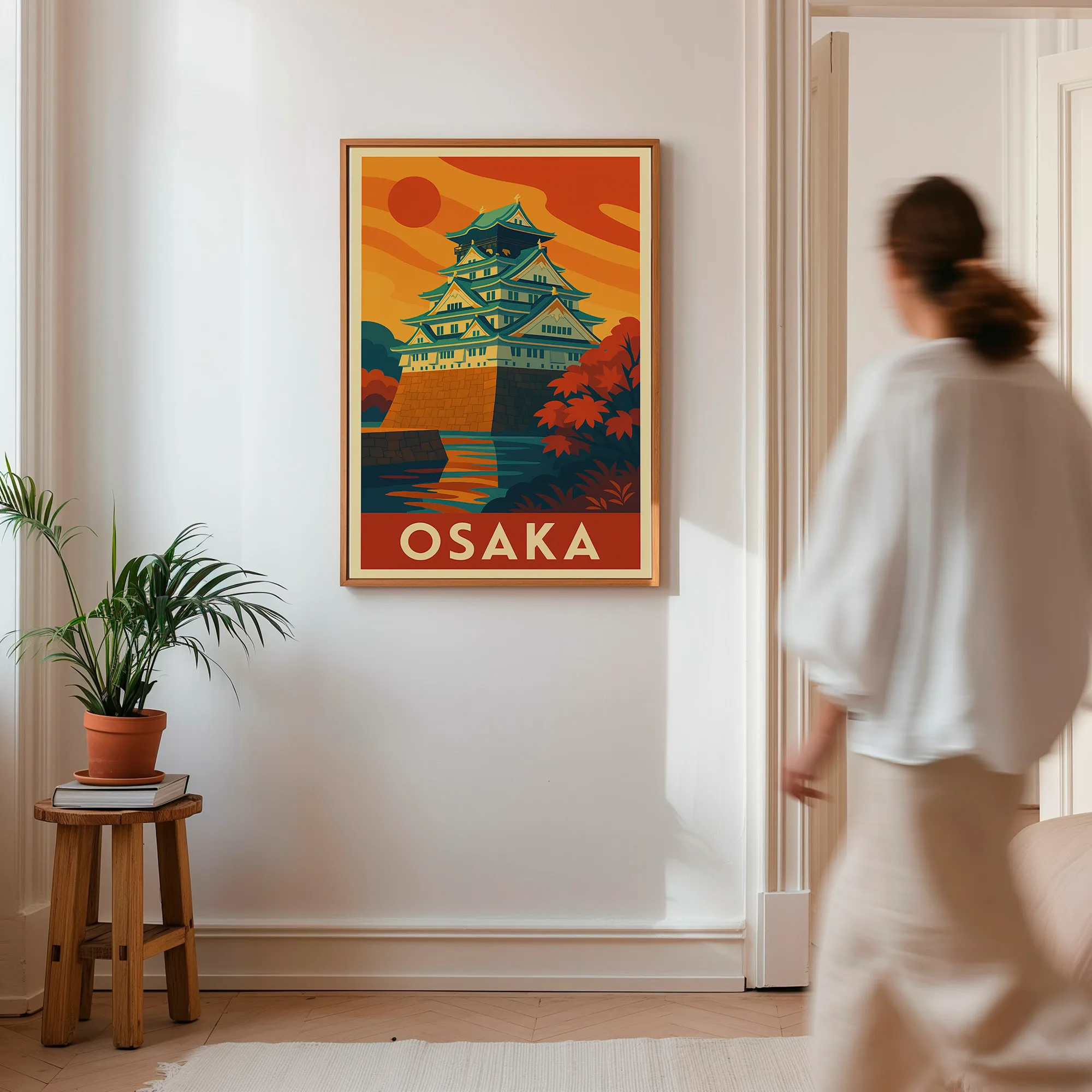 Osaka graphic print