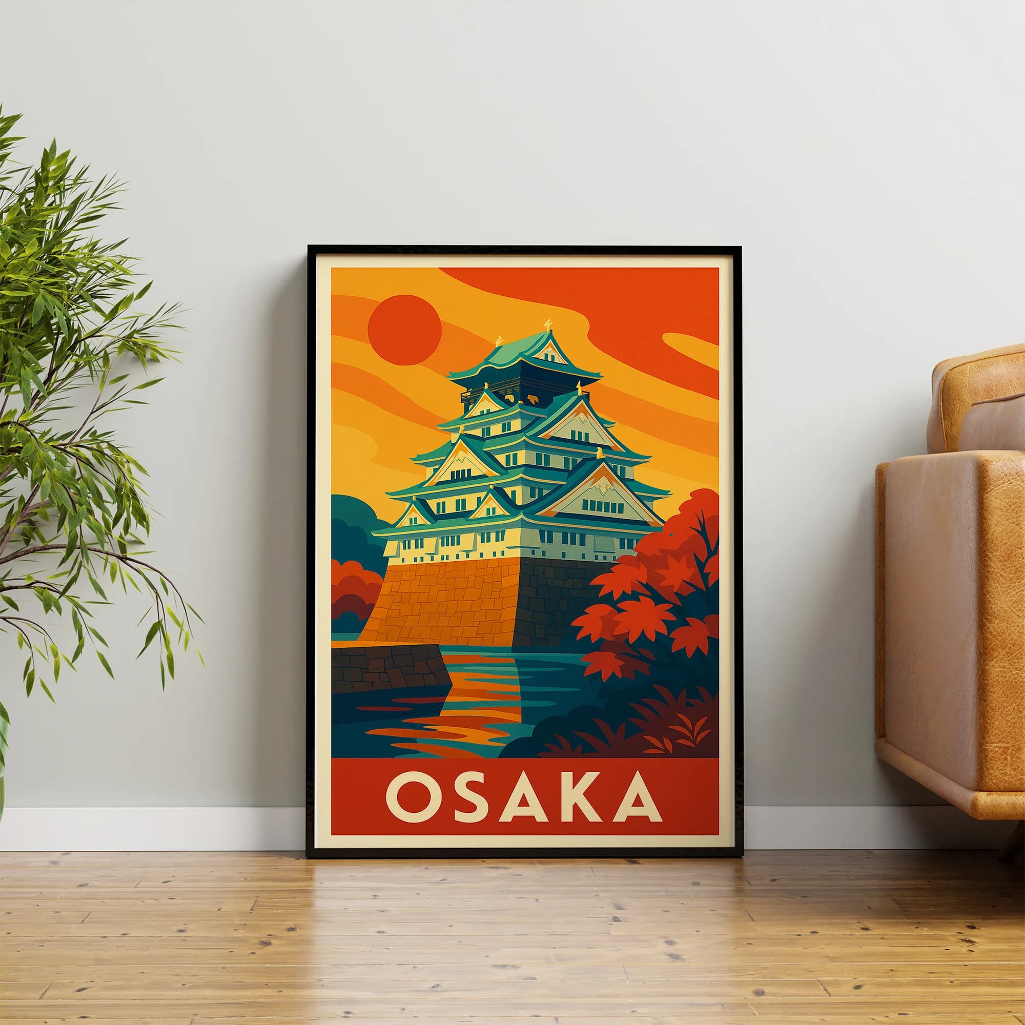 Osaka graphic print