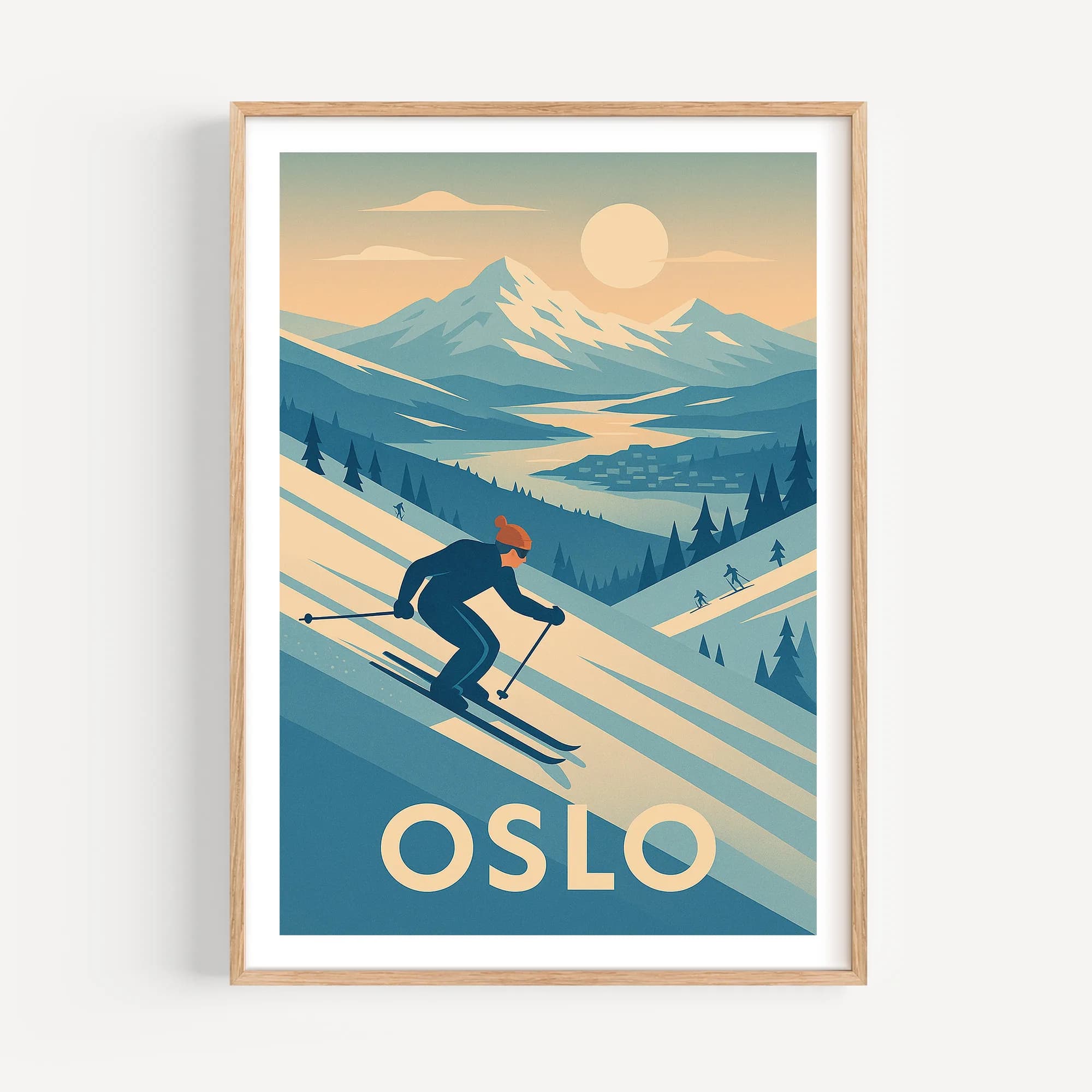 Oslo graphic print