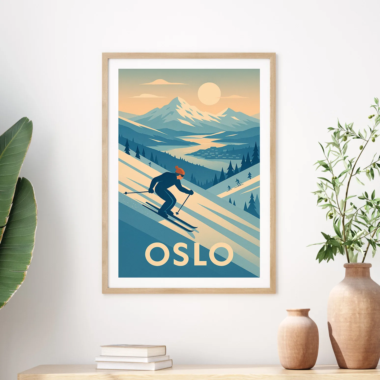 Oslo graphic print