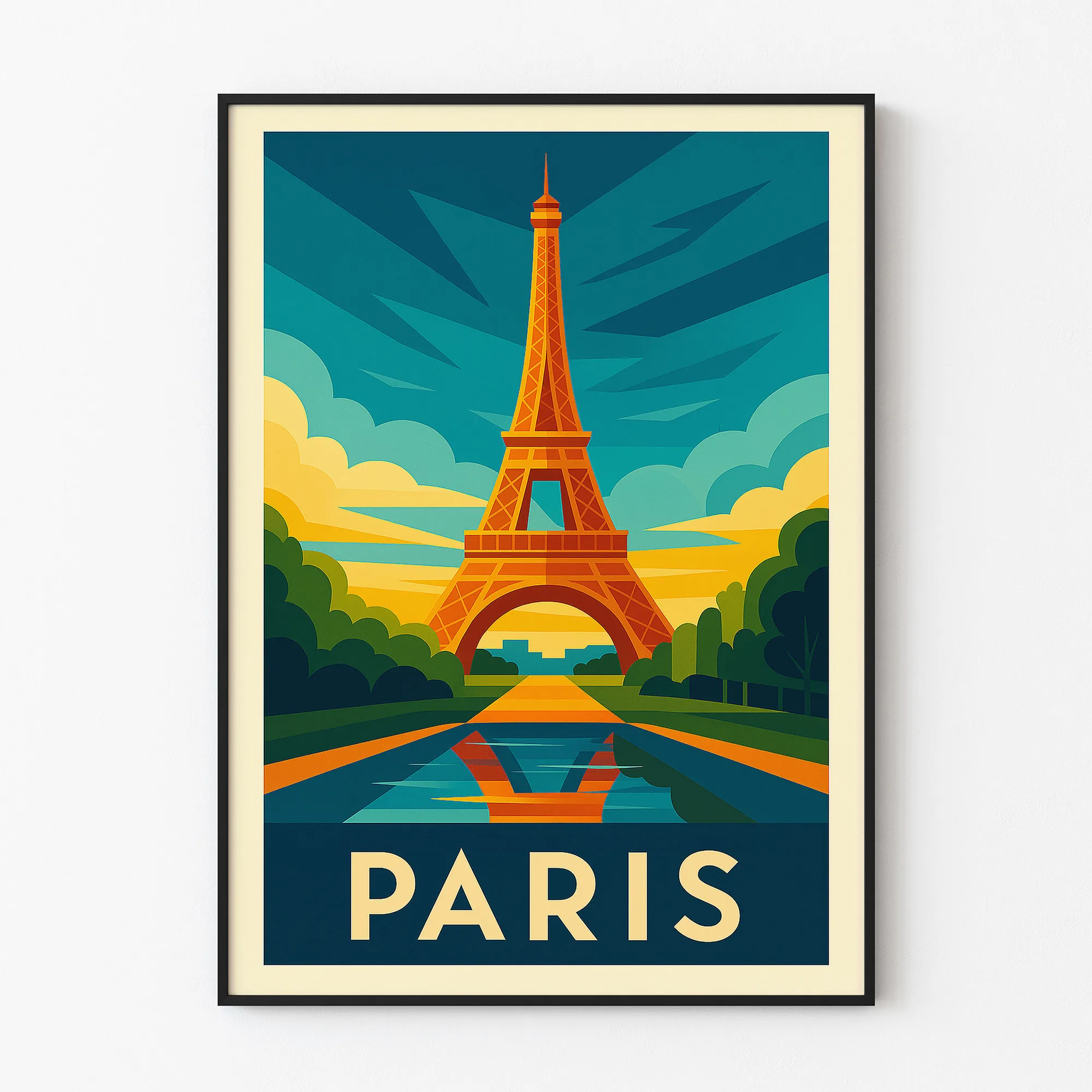 Paris graphic print