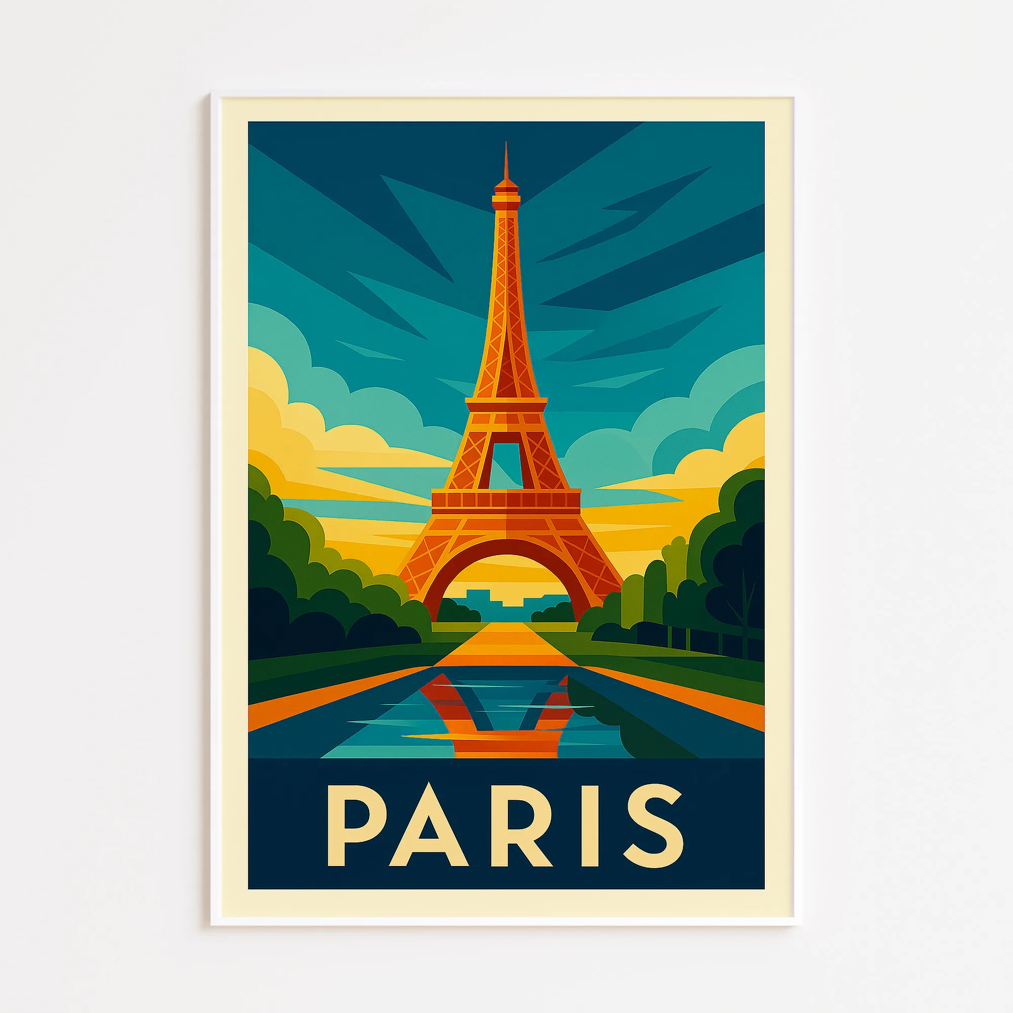 Paris graphic print
