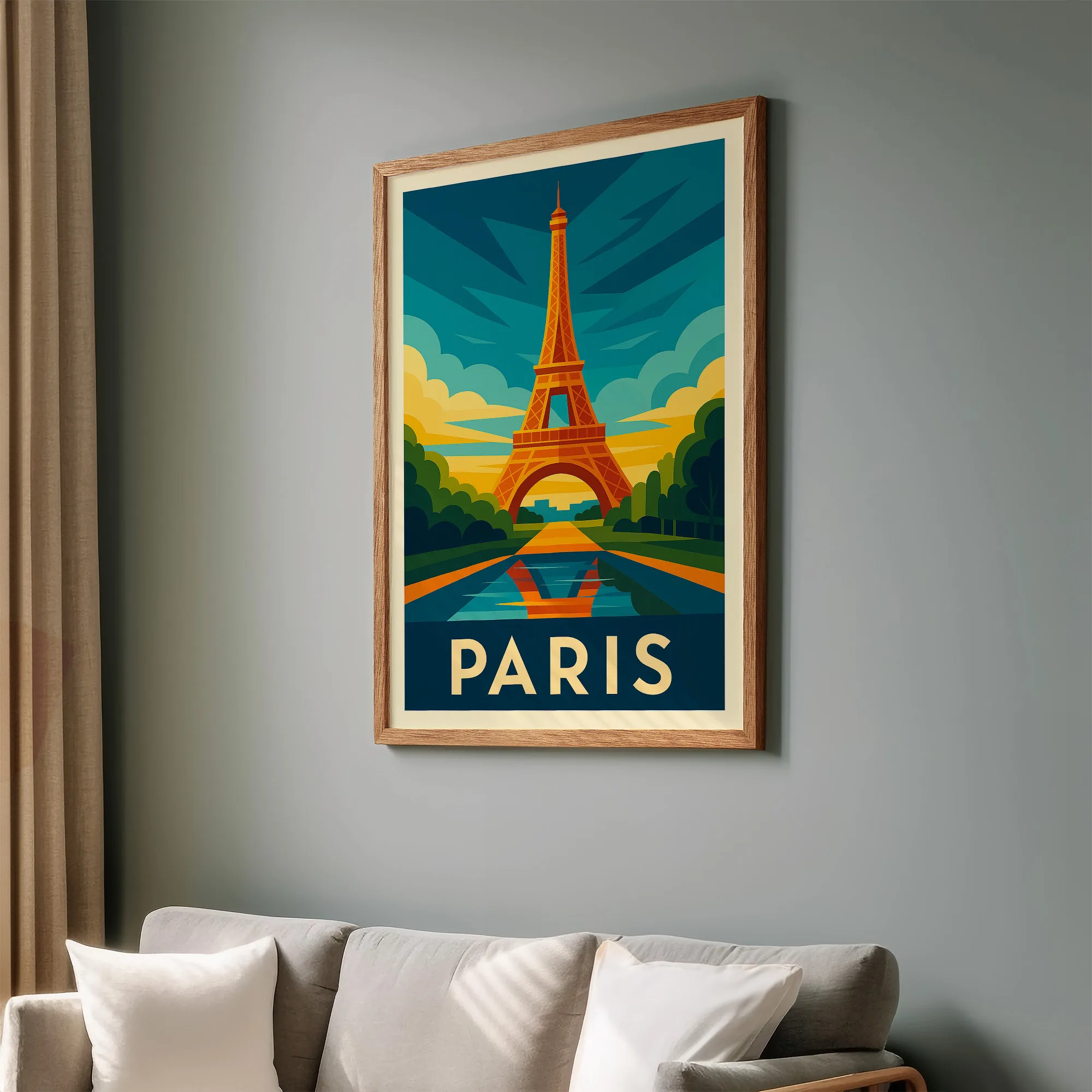 Paris graphic print