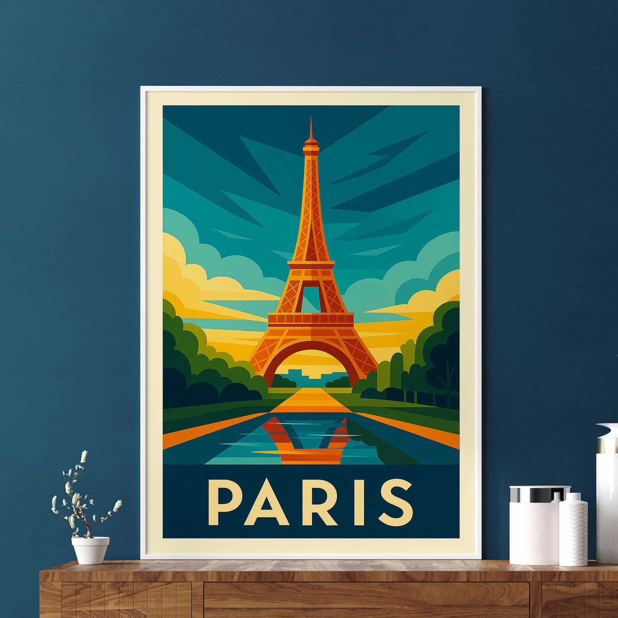 Paris graphic print