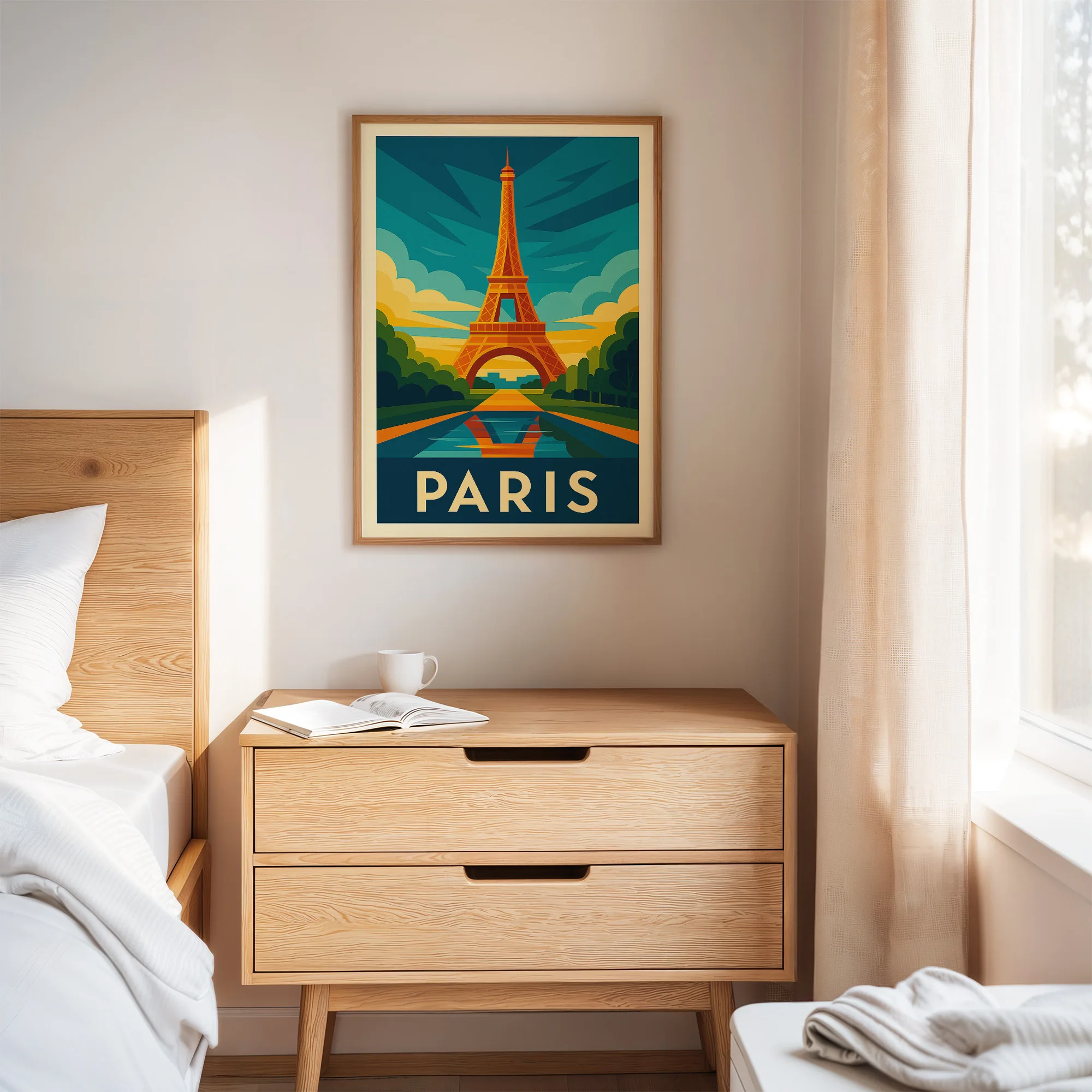Paris graphic print