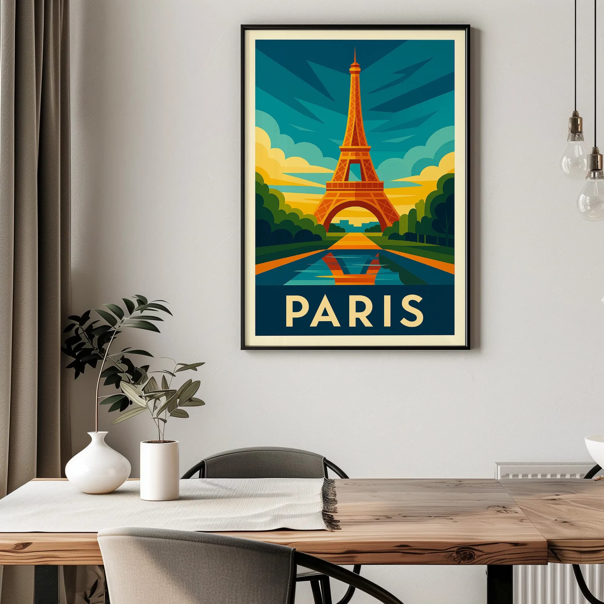 Paris graphic print