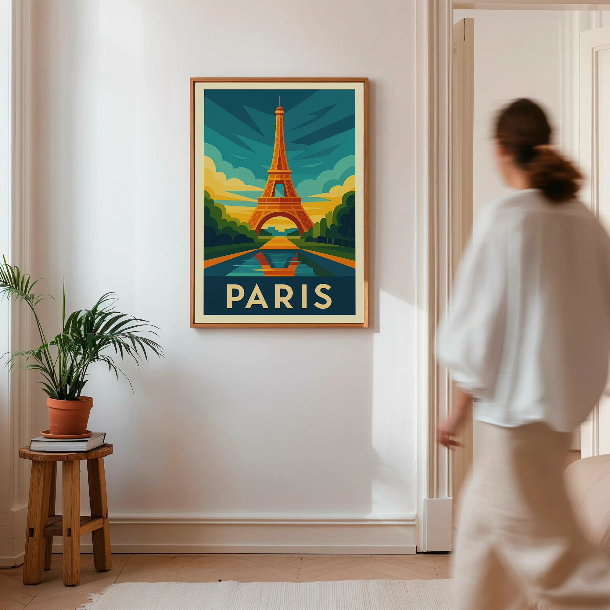 Paris graphic print