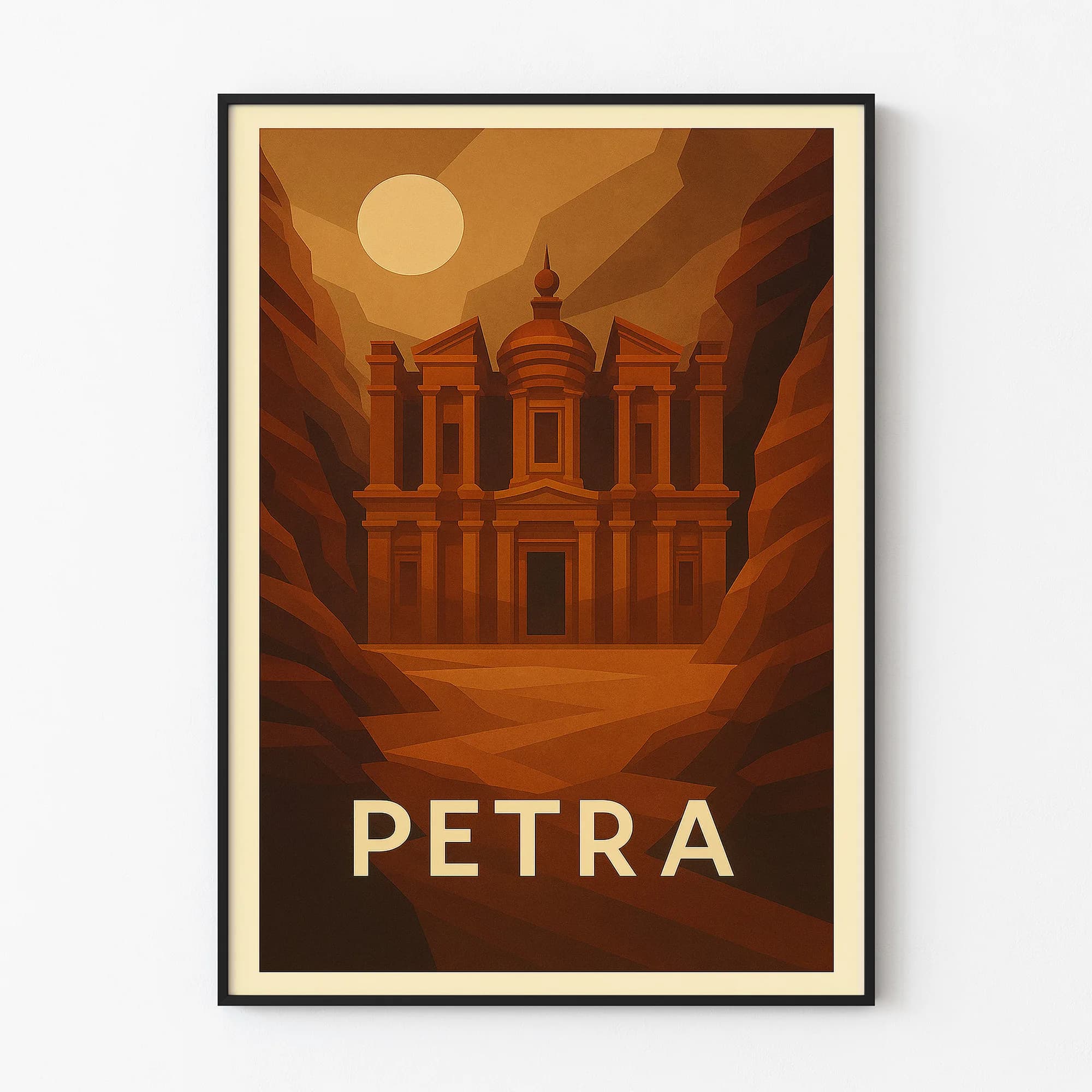 Petra graphic print