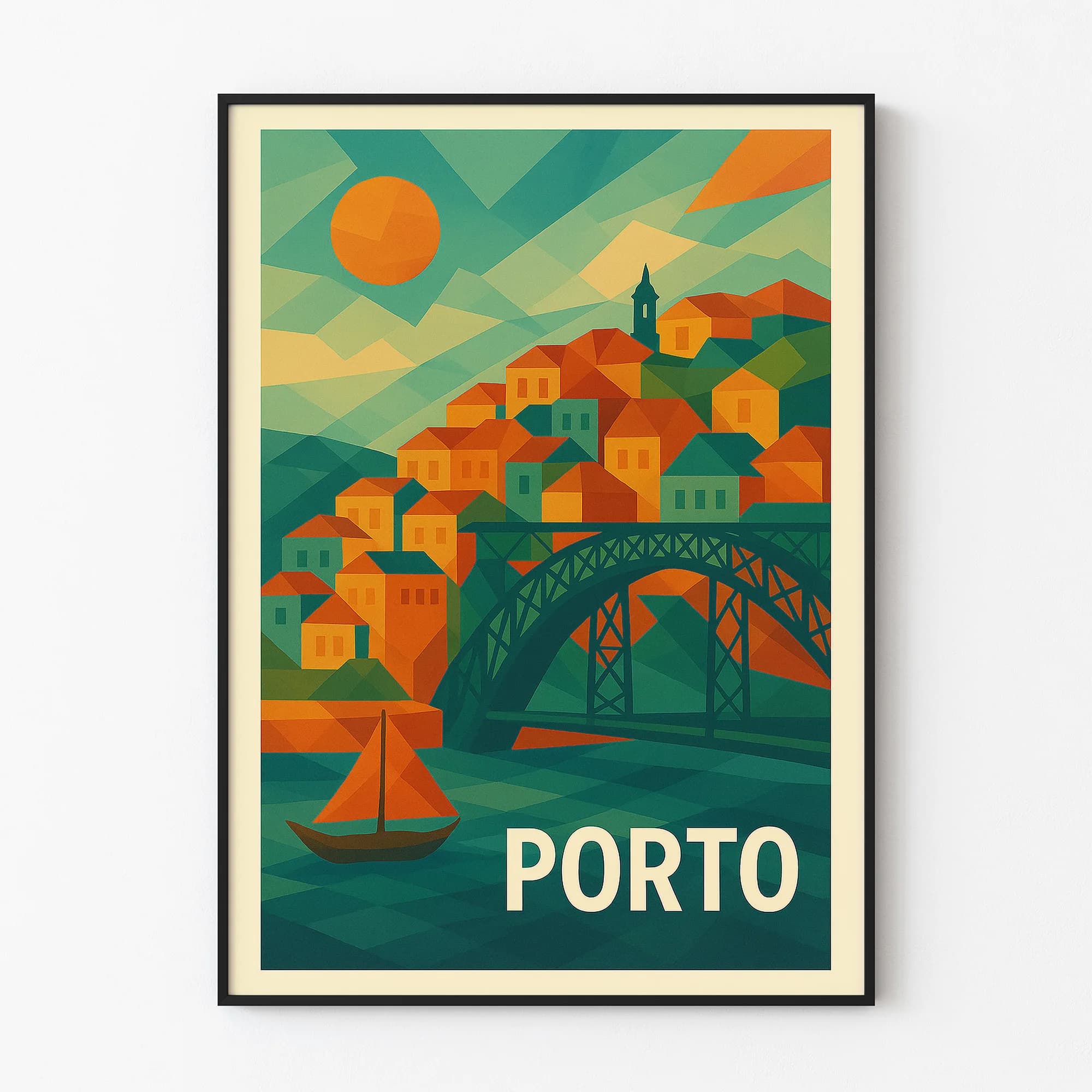 Porto graphic print