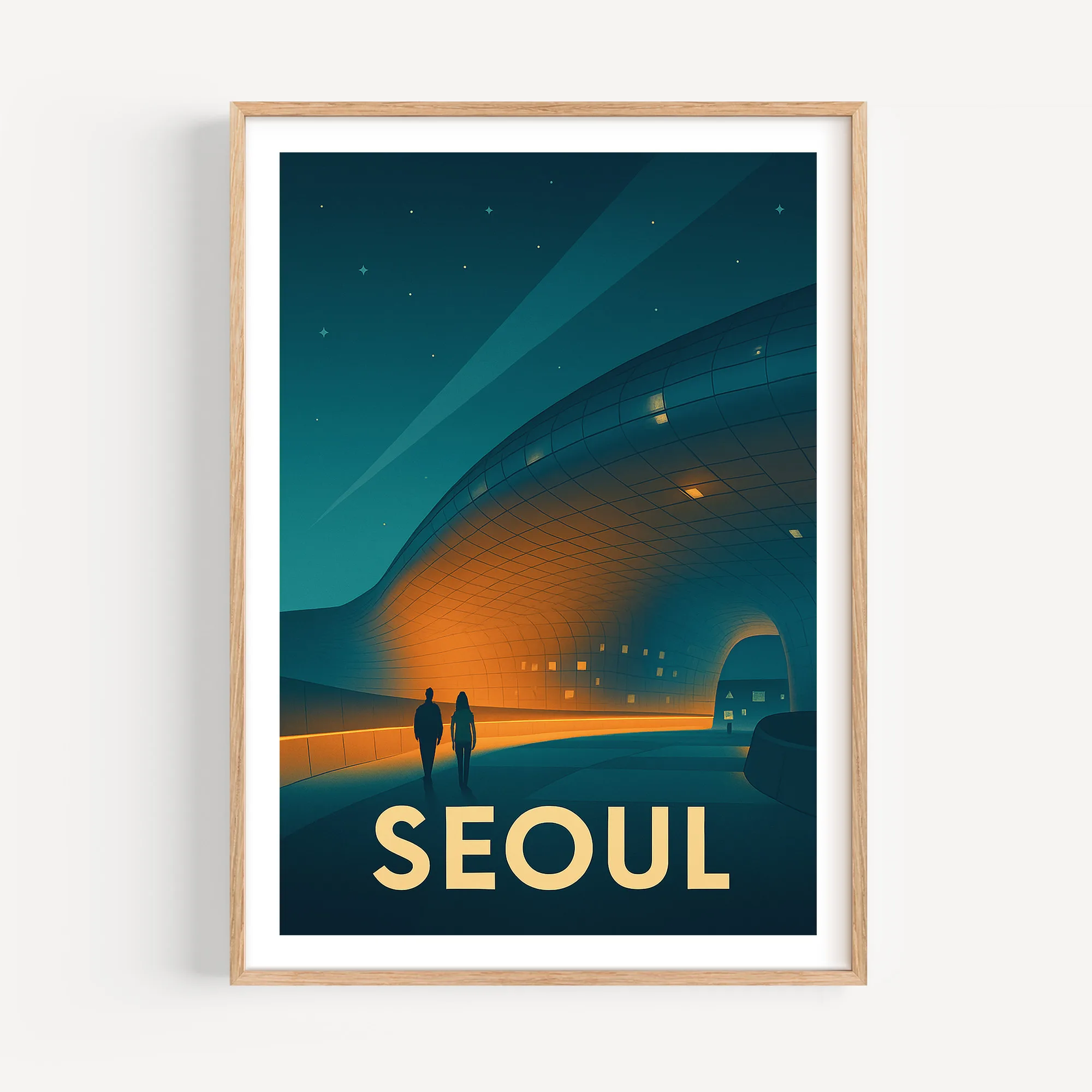 Seoul graphic print