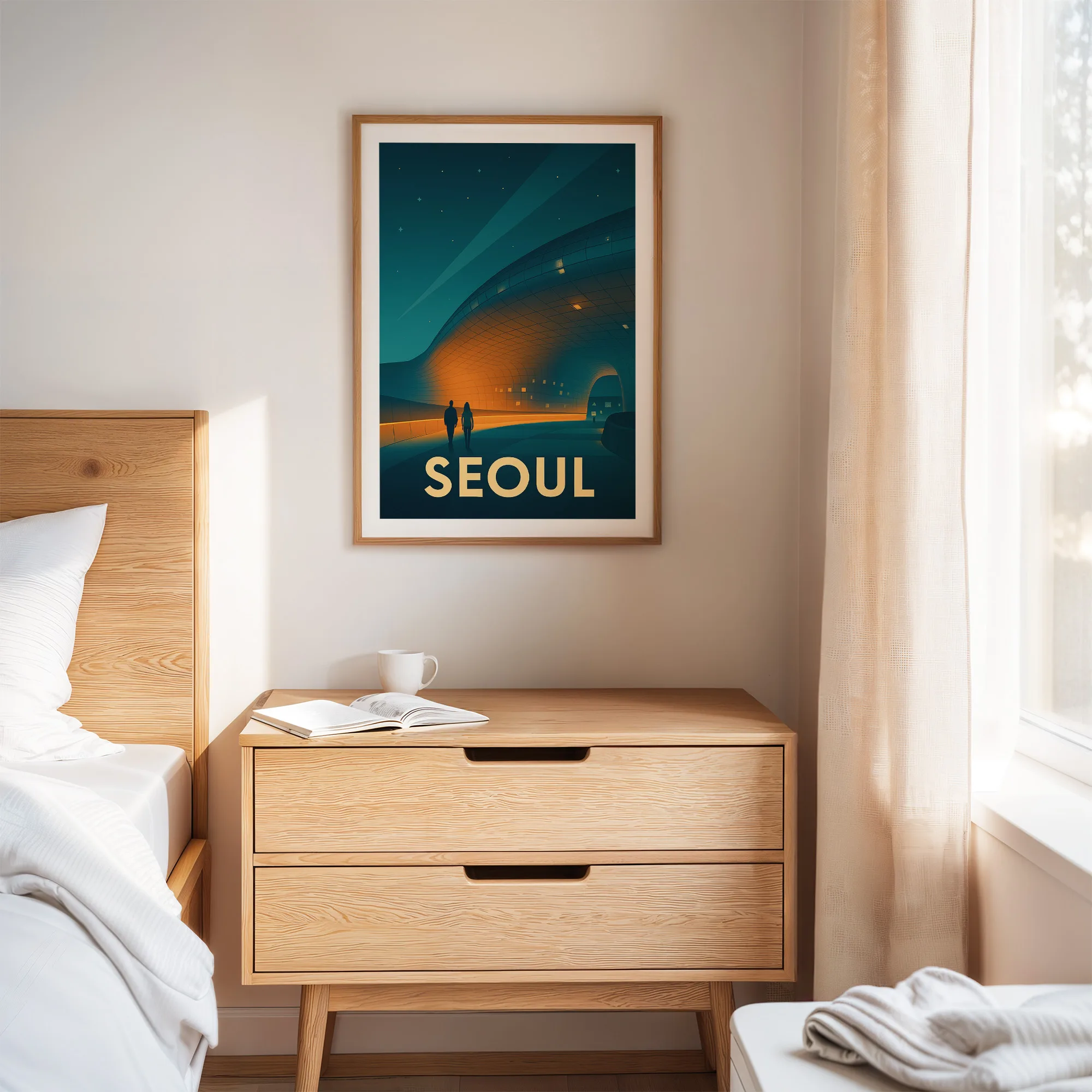 Seoul graphic print