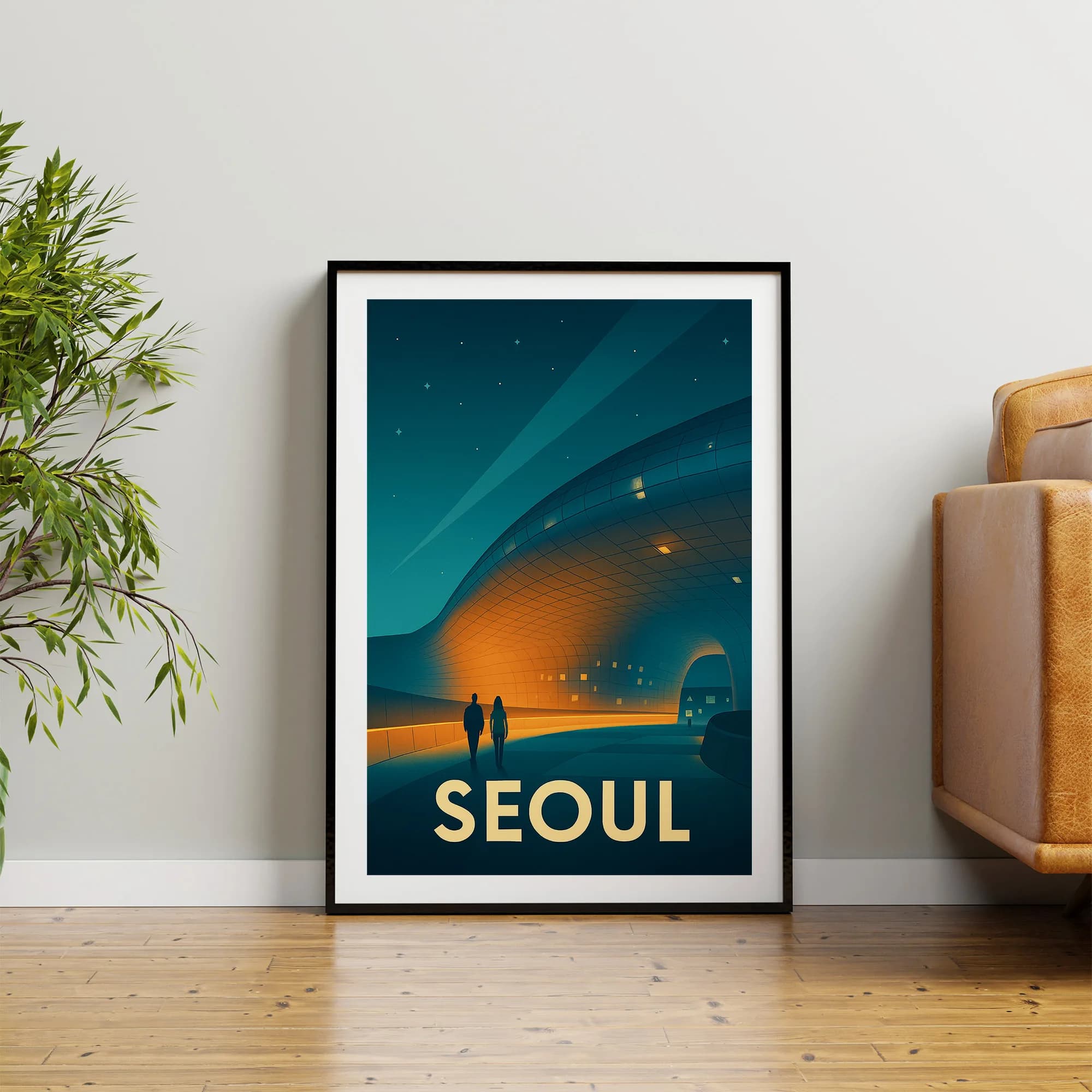 Seoul graphic print