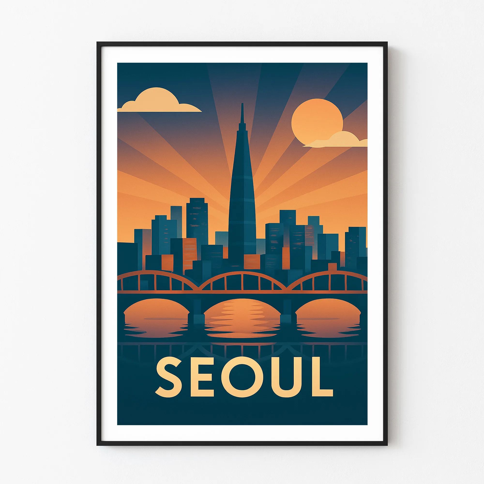 Seoul graphic print