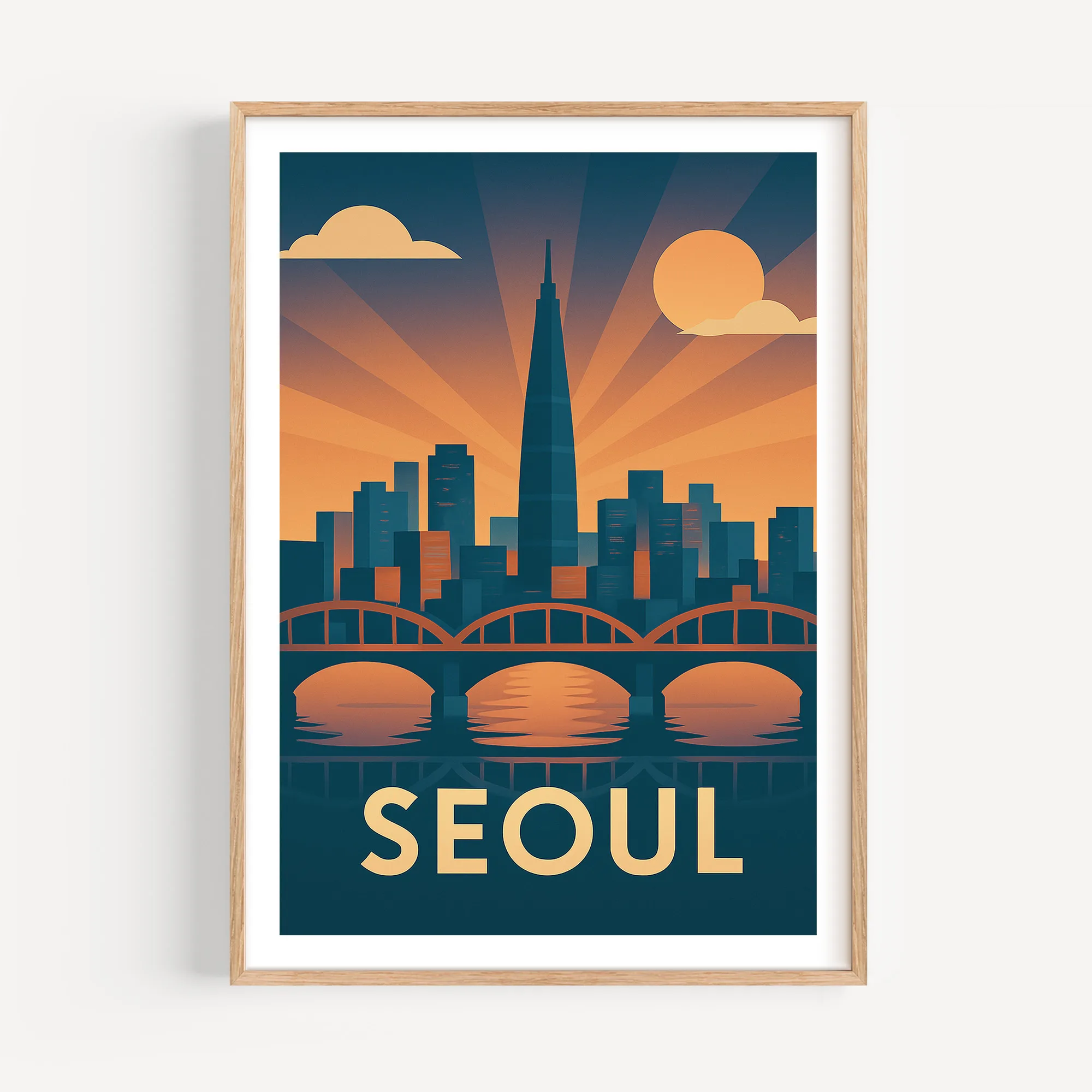 Seoul graphic print