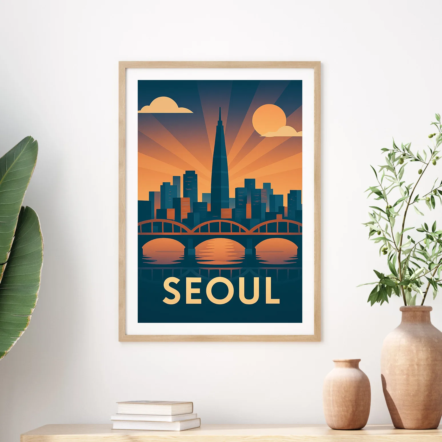 Seoul graphic print