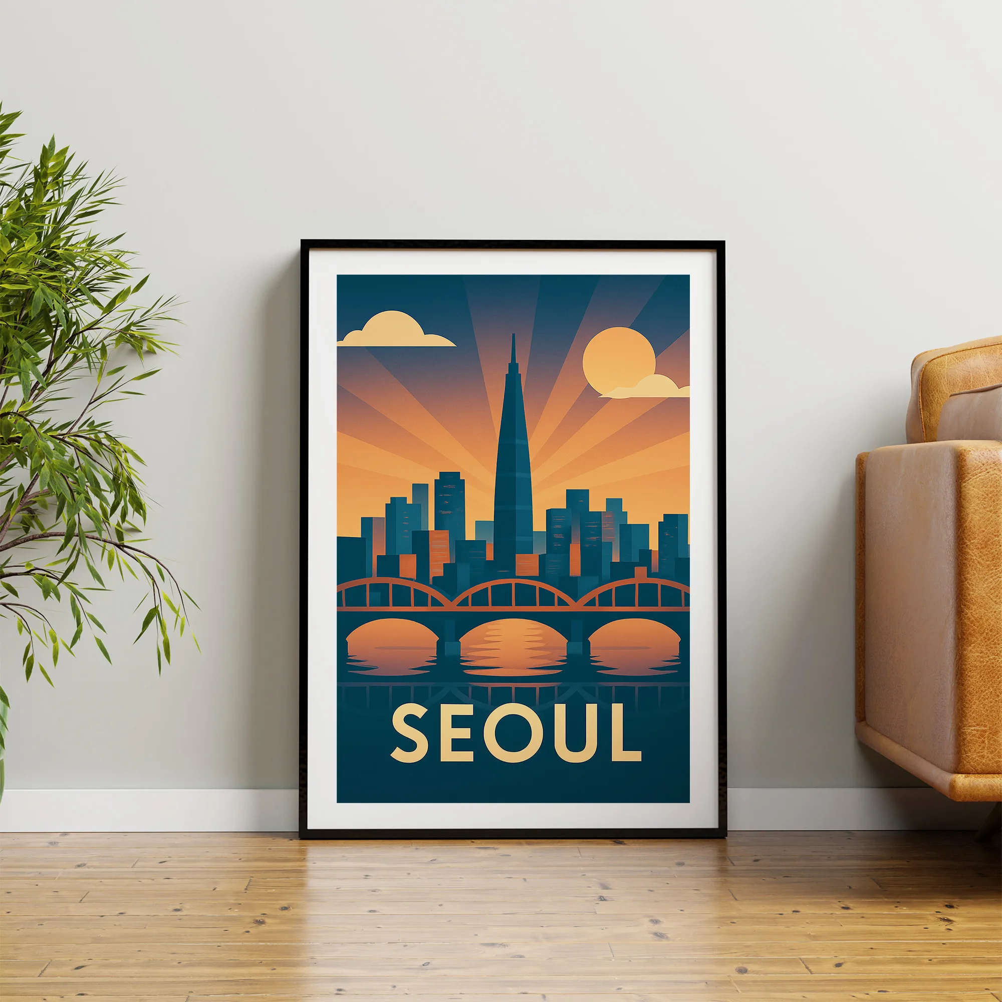 Seoul graphic print