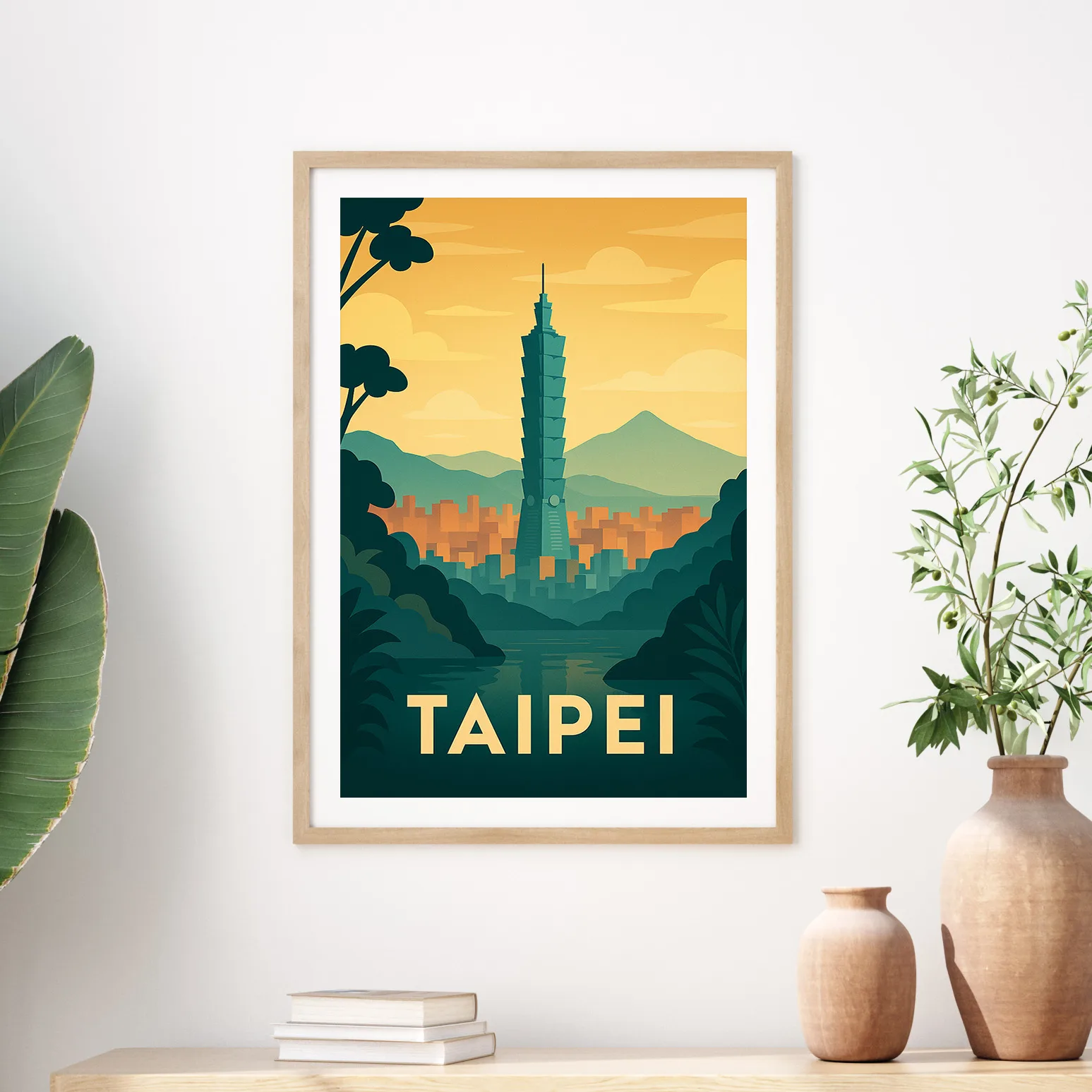 Taipei graphic print