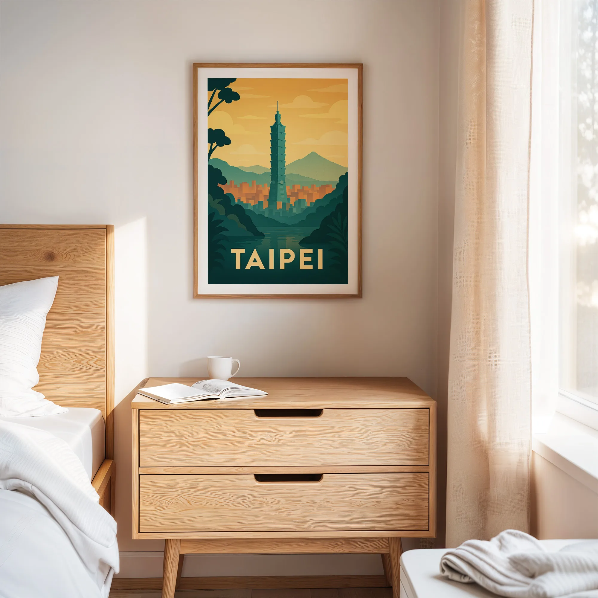 Taipei graphic print