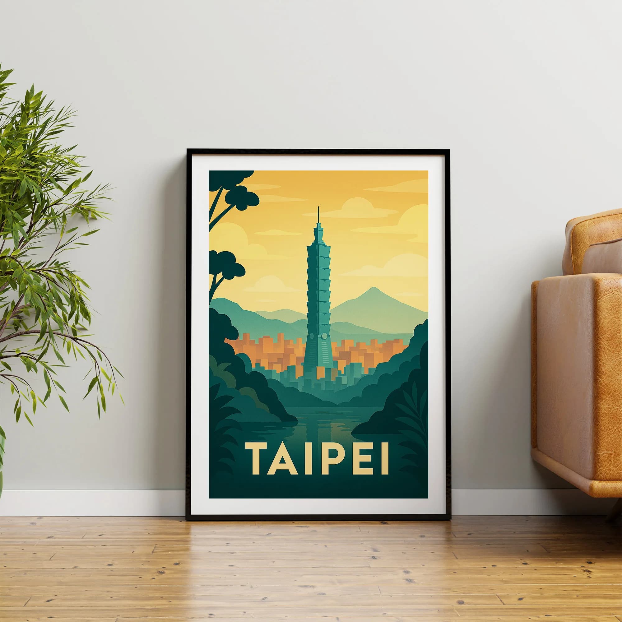 Taipei graphic print