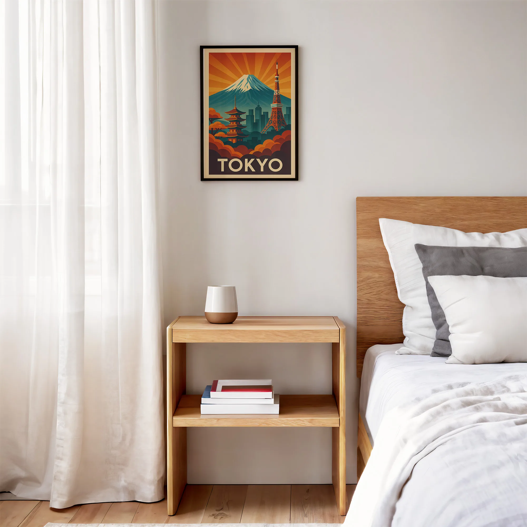 Tokyo graphic print