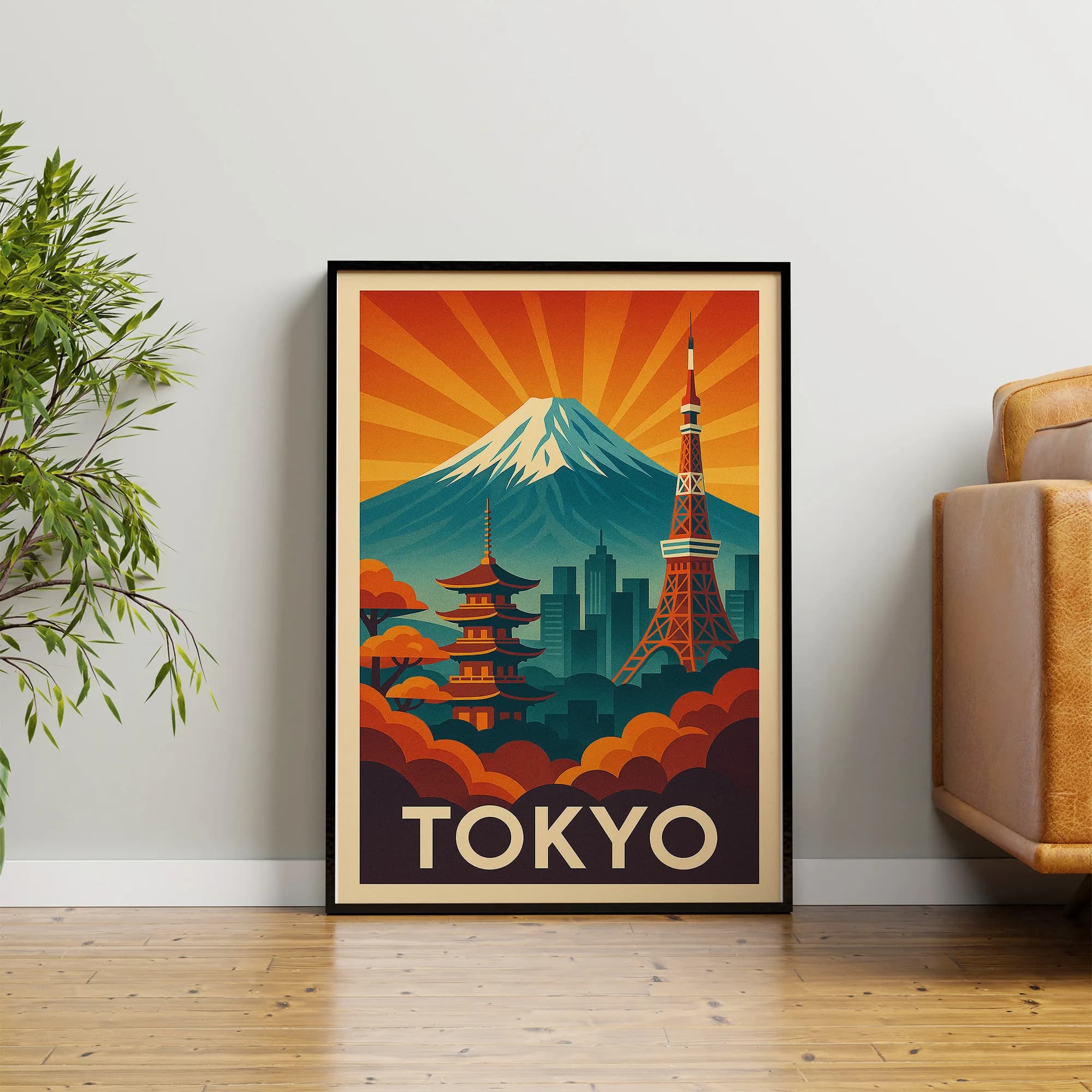 Tokyo graphic print