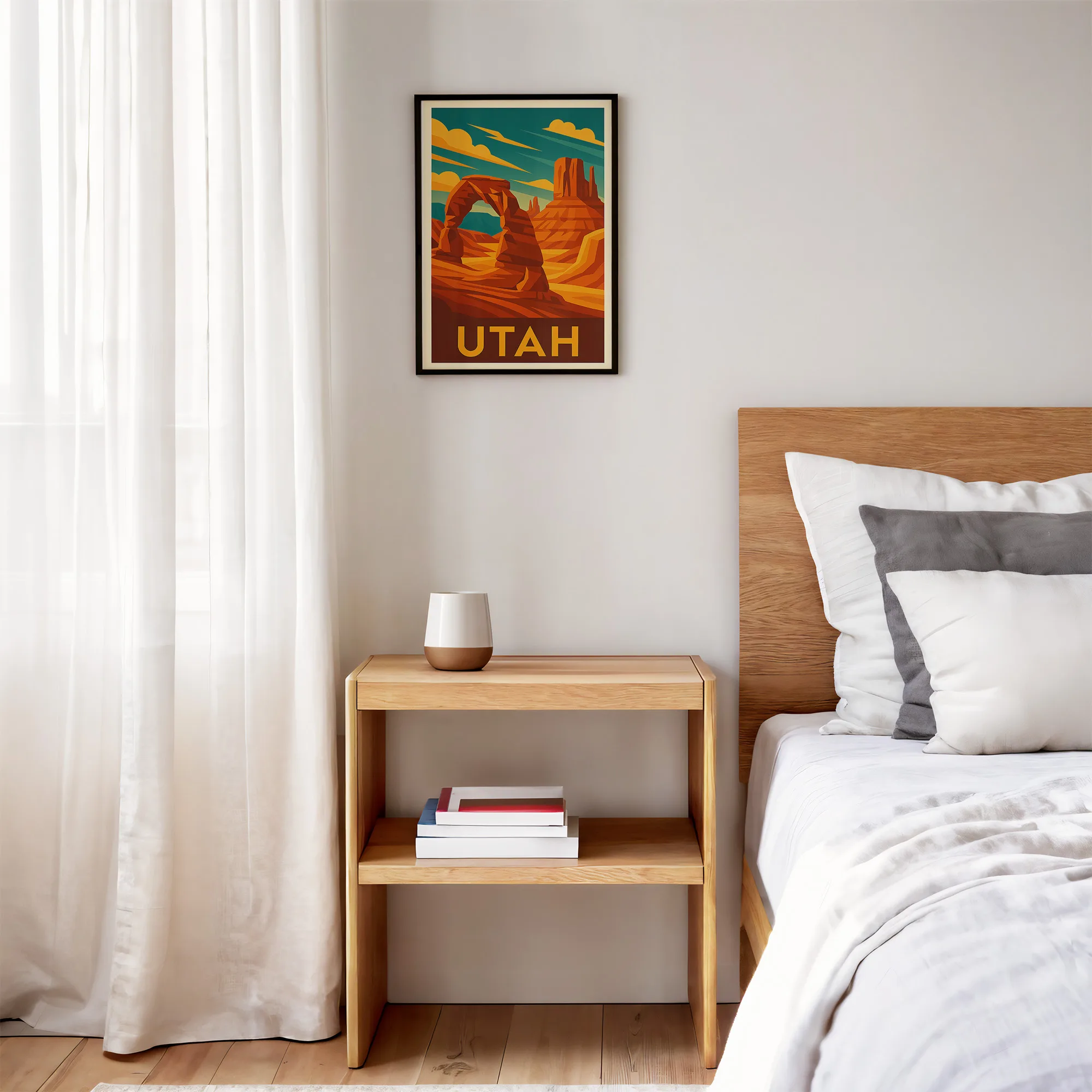 Utah graphic print