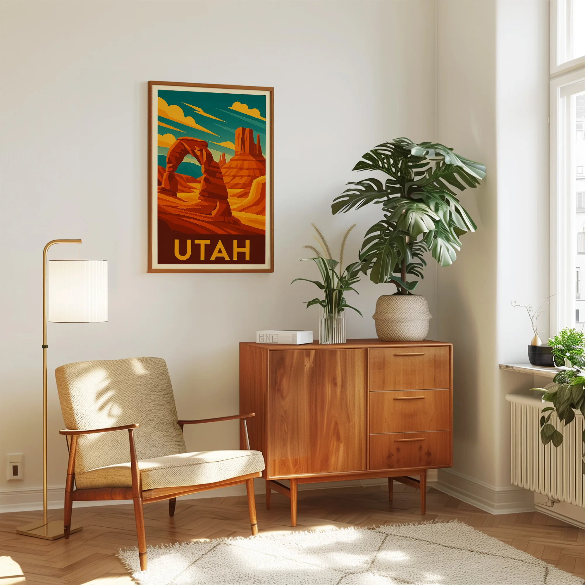 Utah graphic print