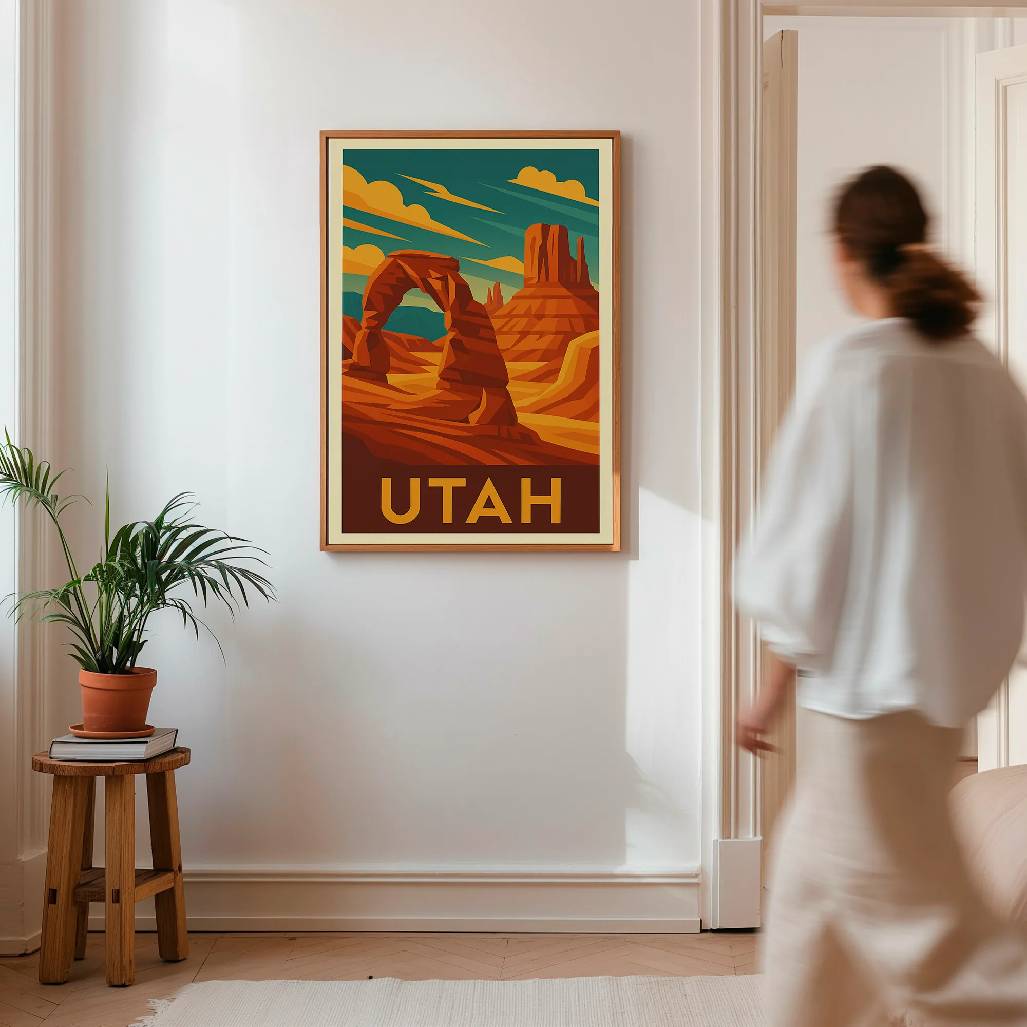 Utah graphic print