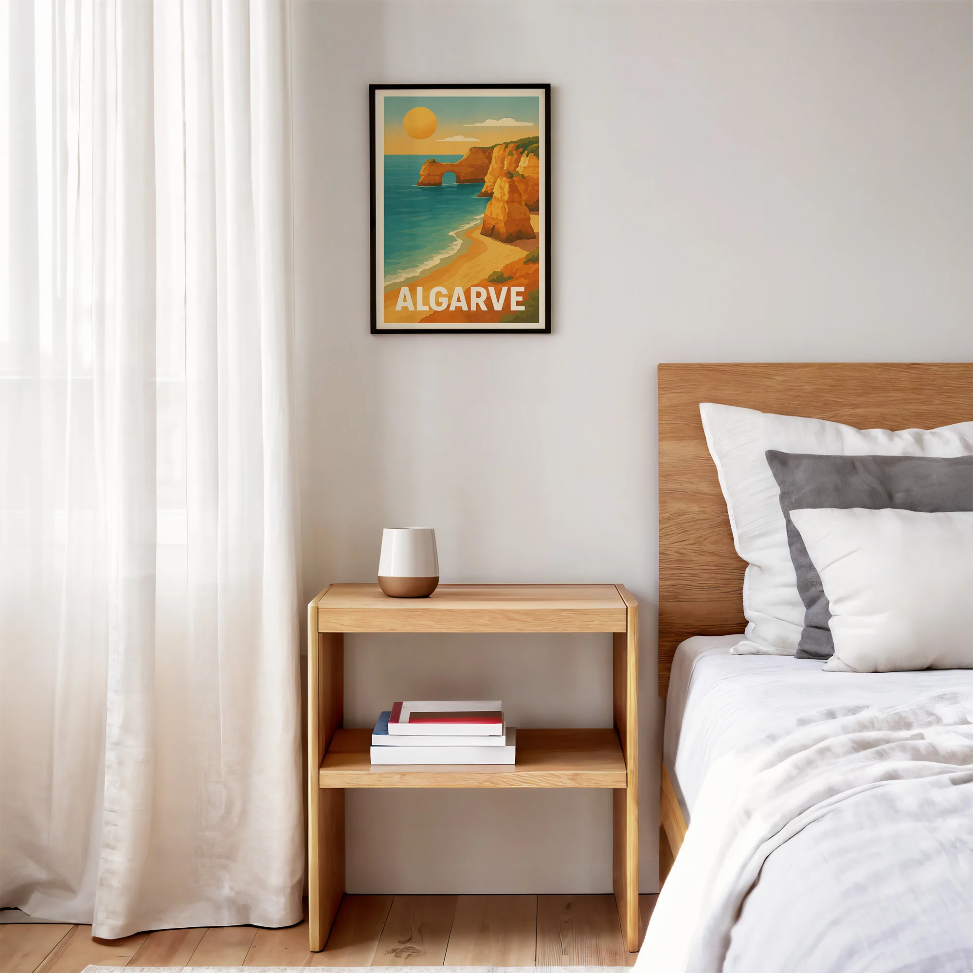 Algarve graphic print