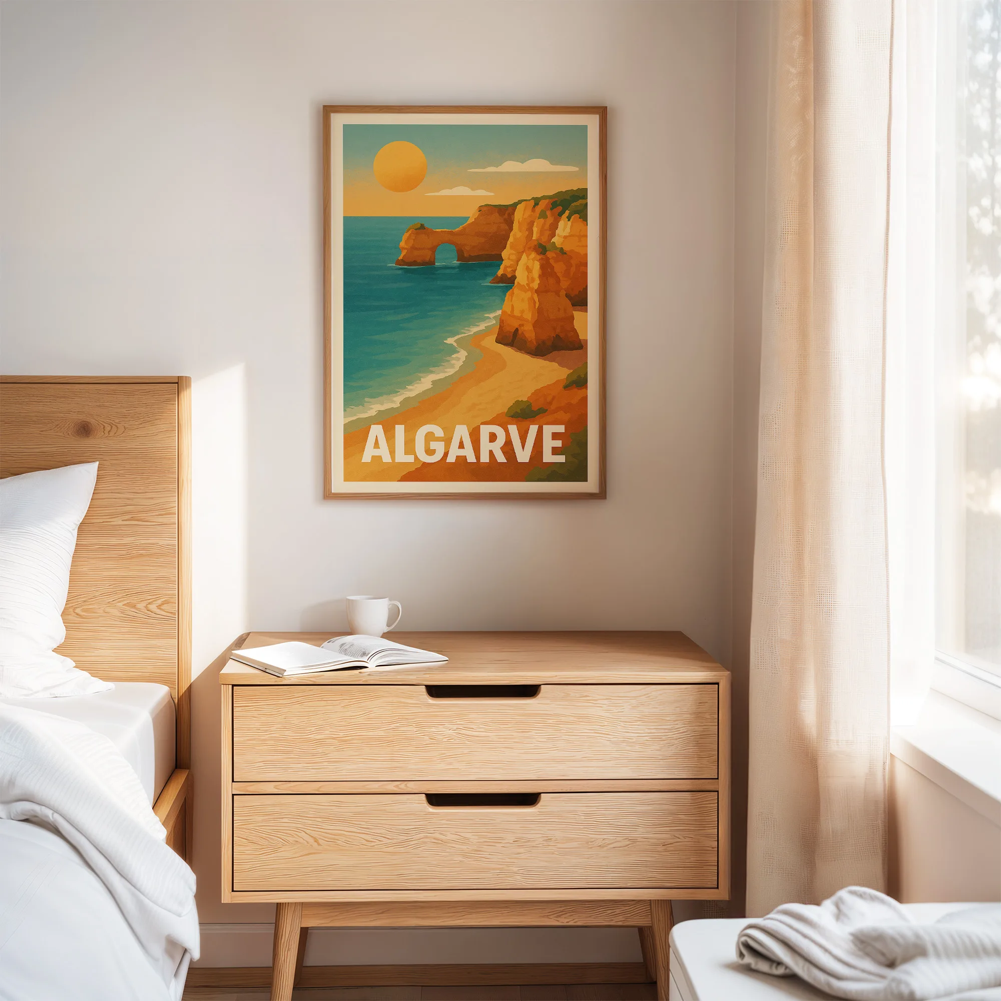 Algarve graphic print