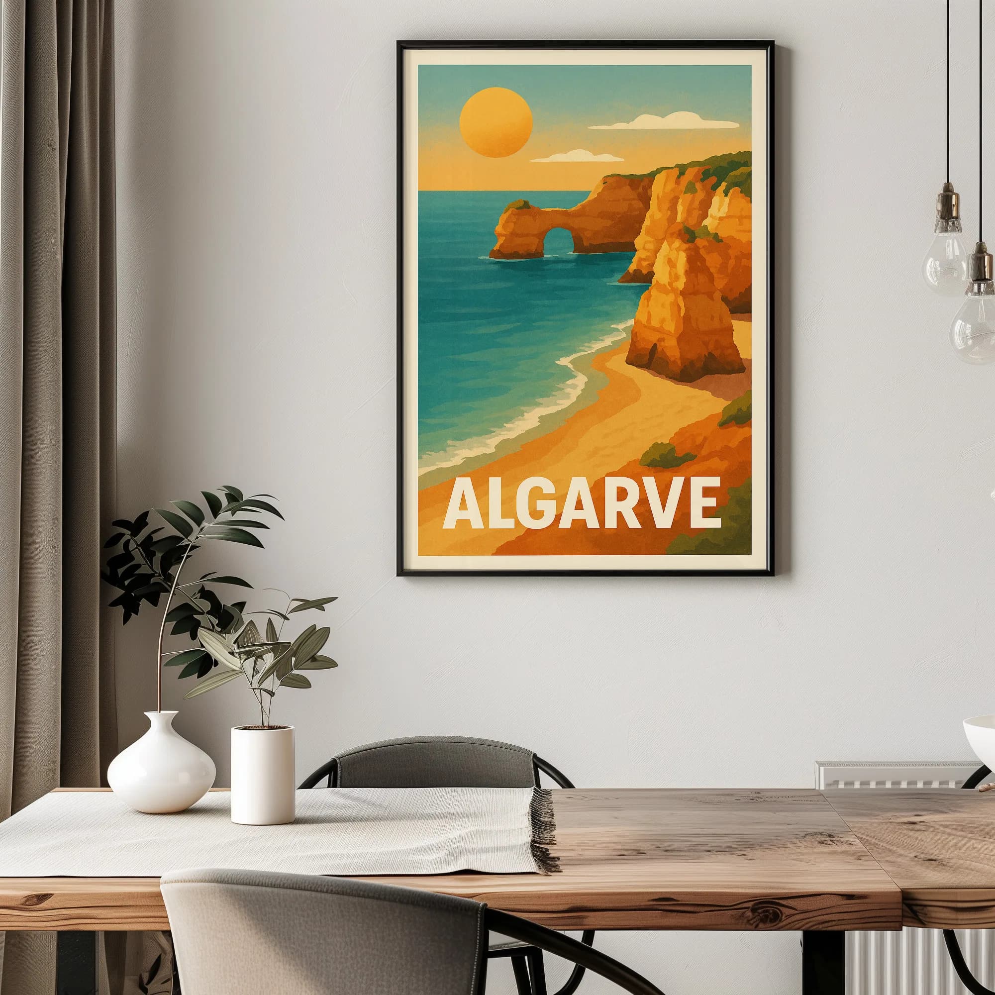 Algarve graphic print