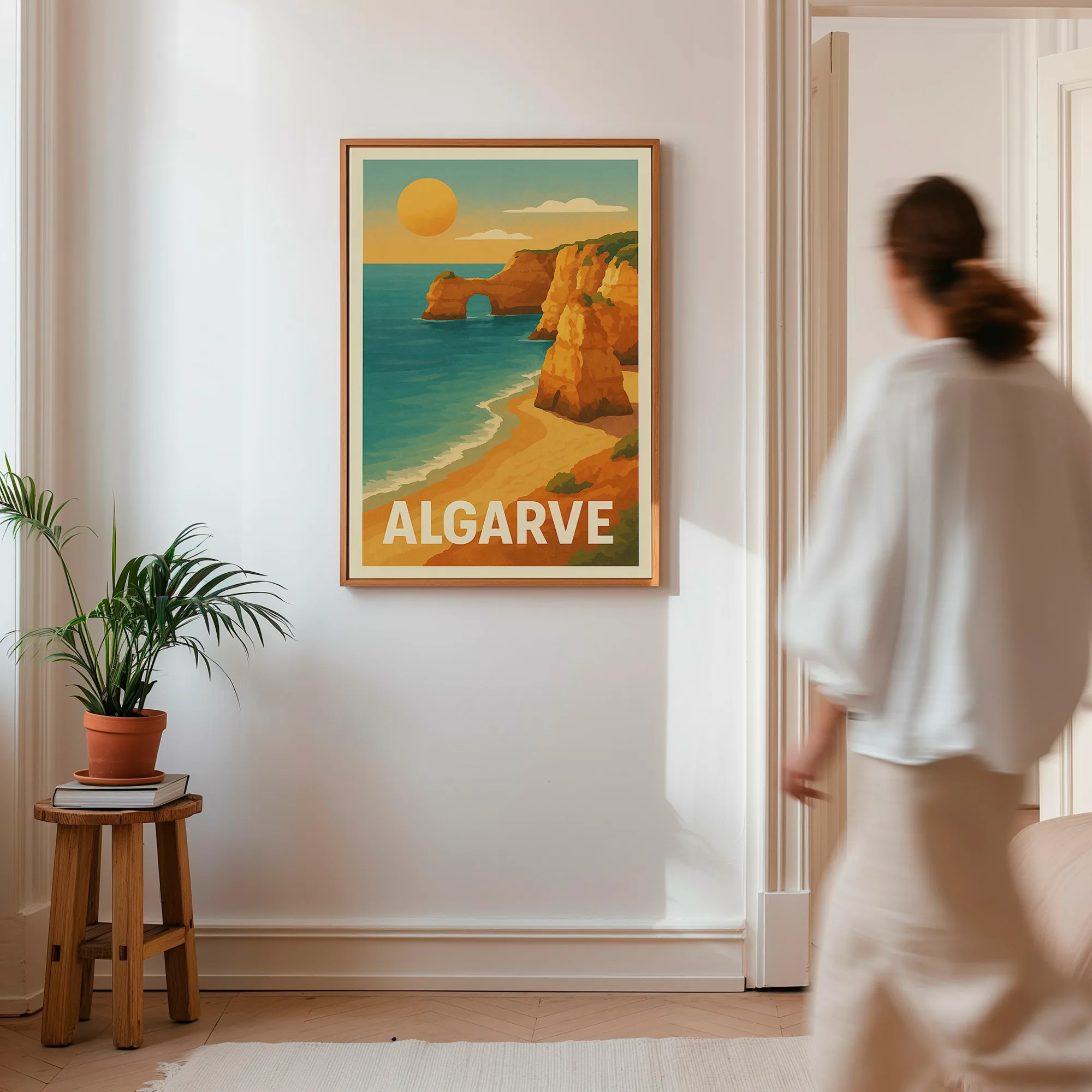 Algarve graphic print
