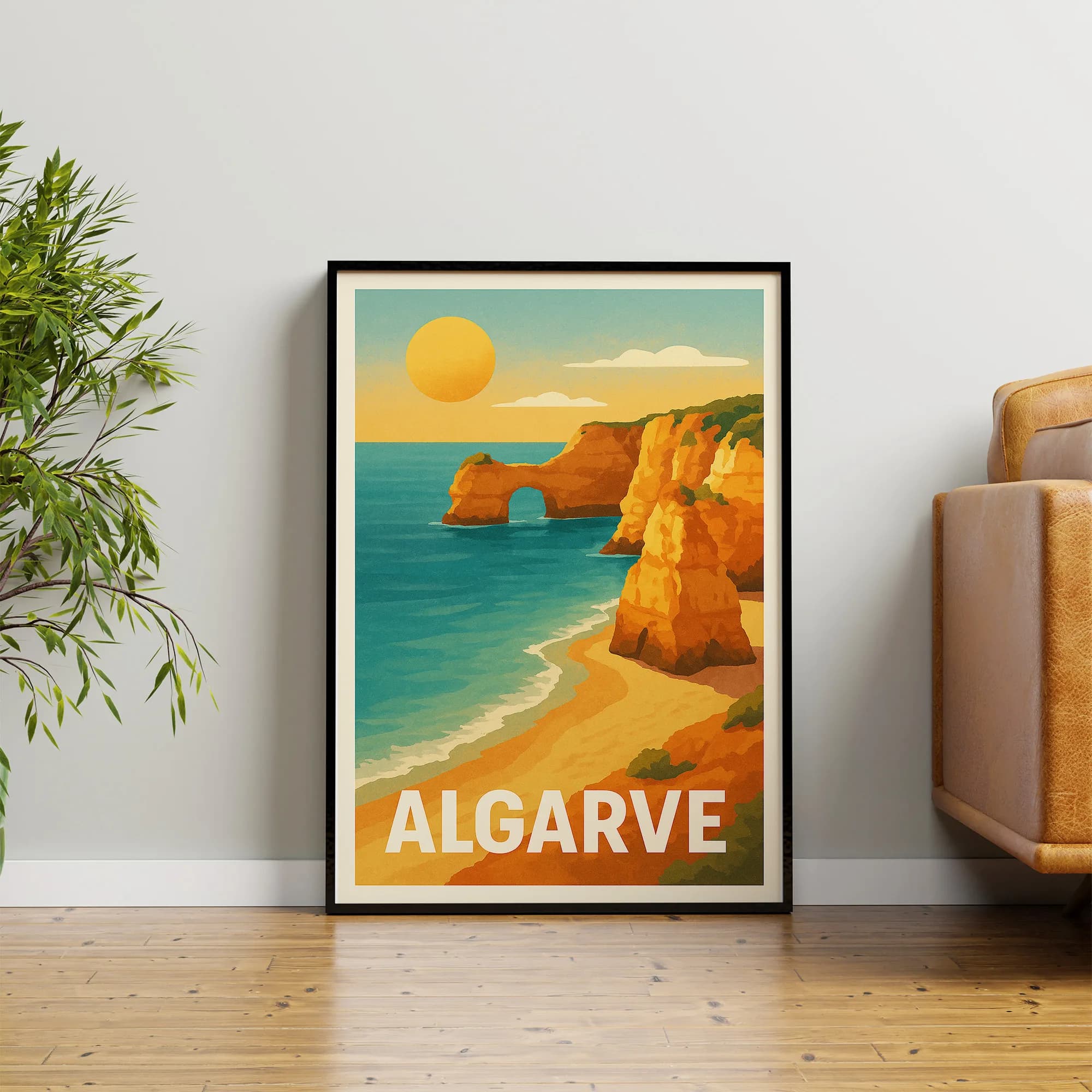Algarve graphic print