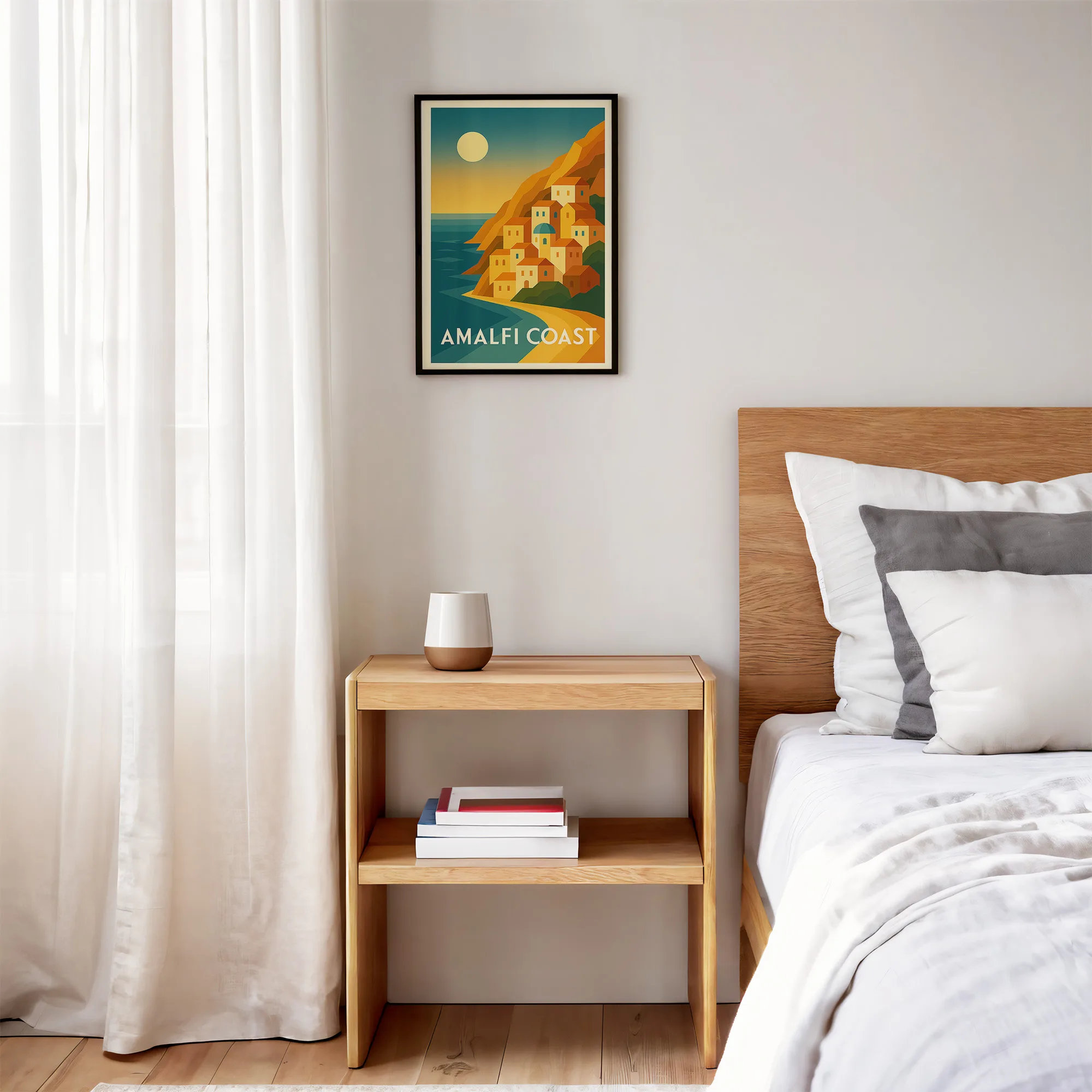 Amalfi graphic print
