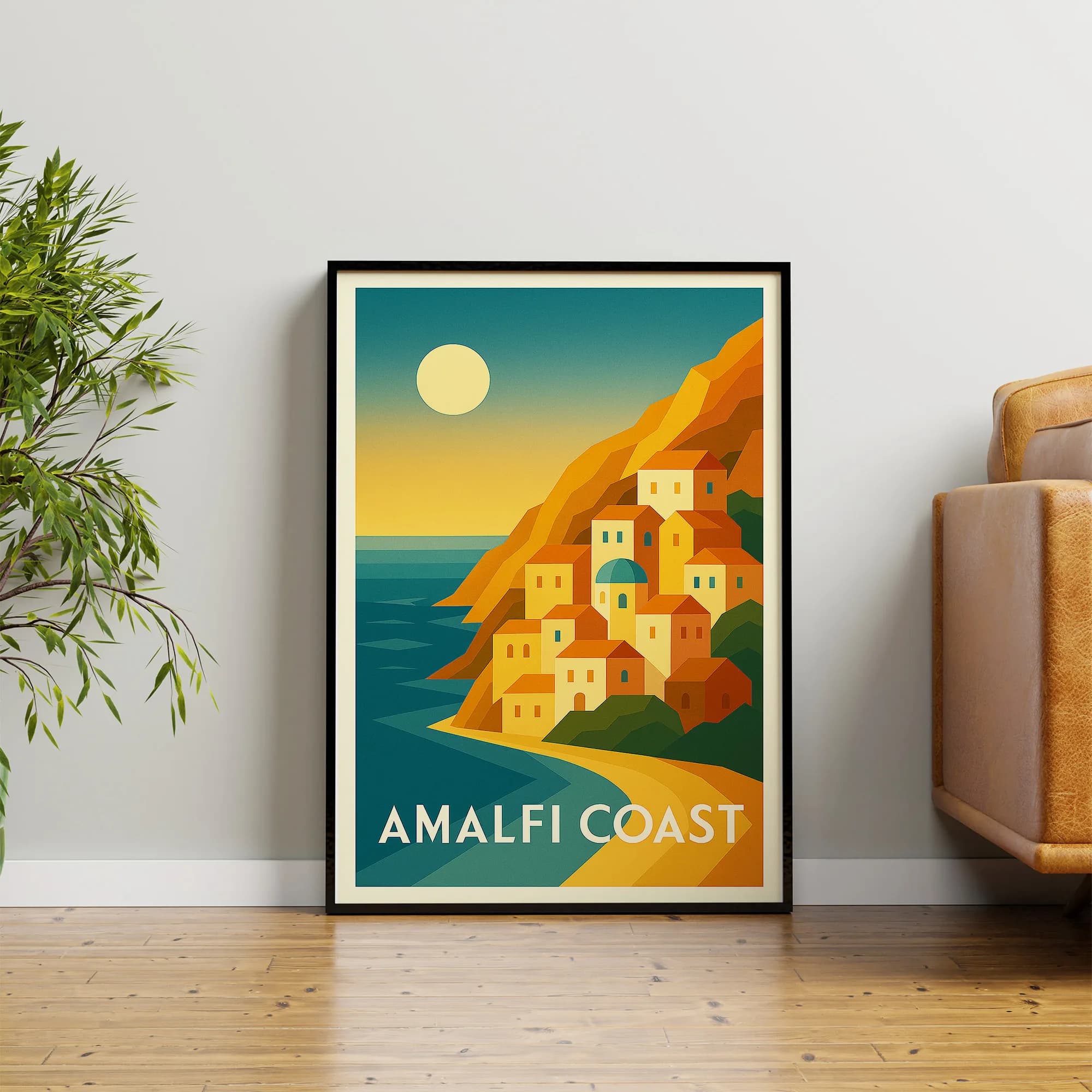 Amalfi graphic print