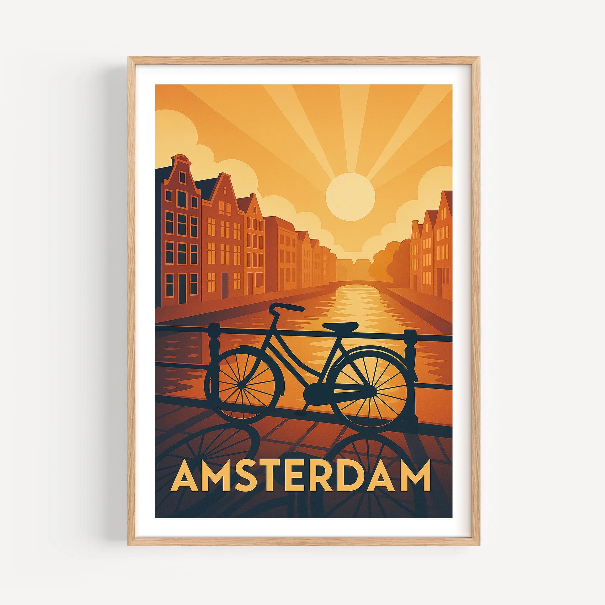 Amsterdam graphic print