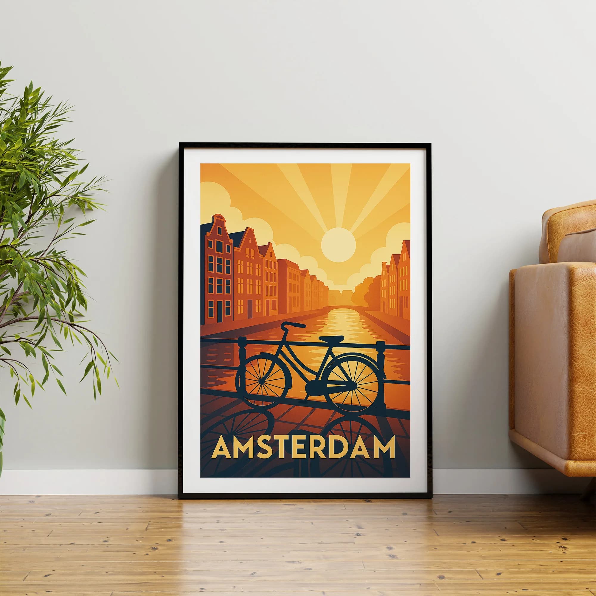 Amsterdam graphic print