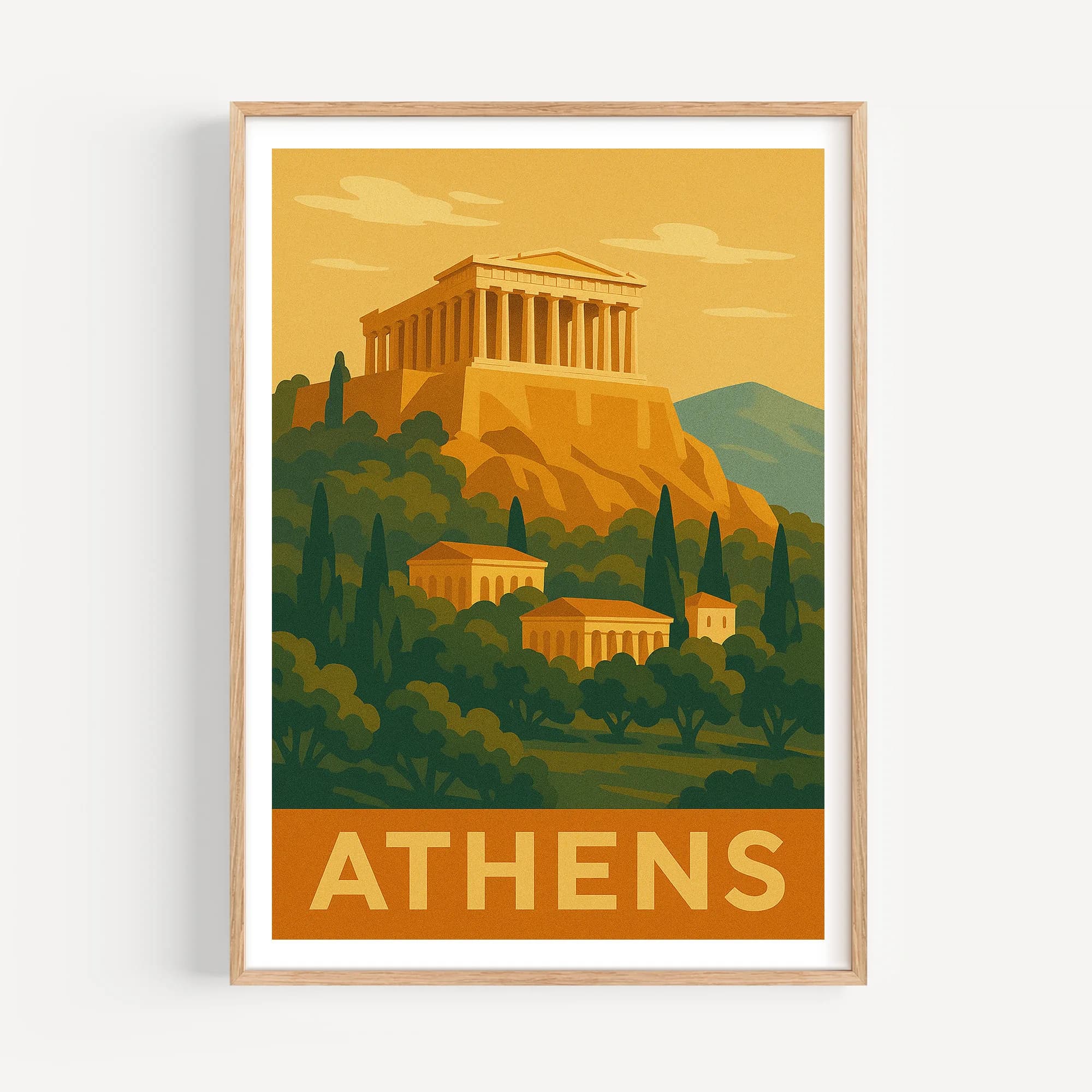 Athens graphic print