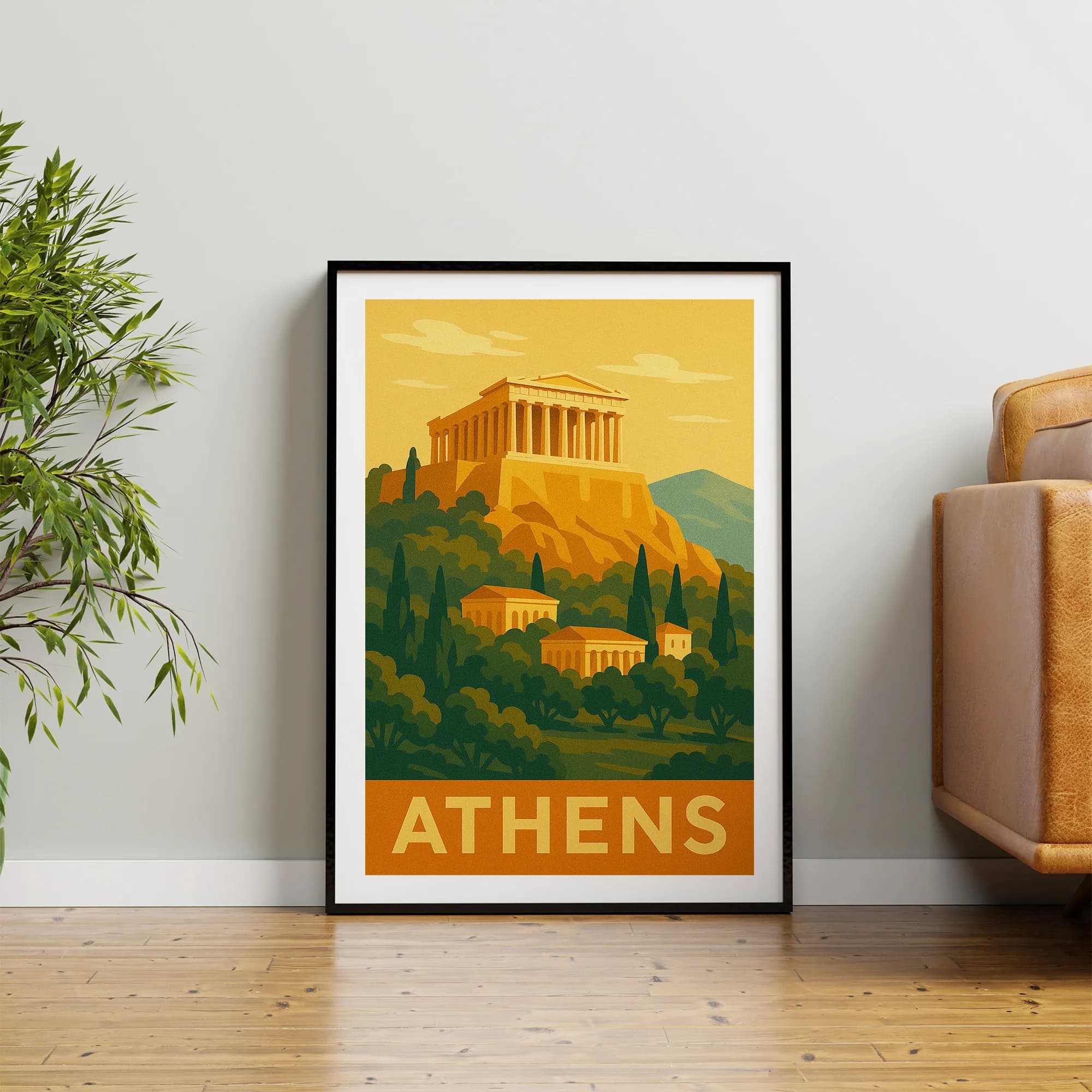 Athens graphic print