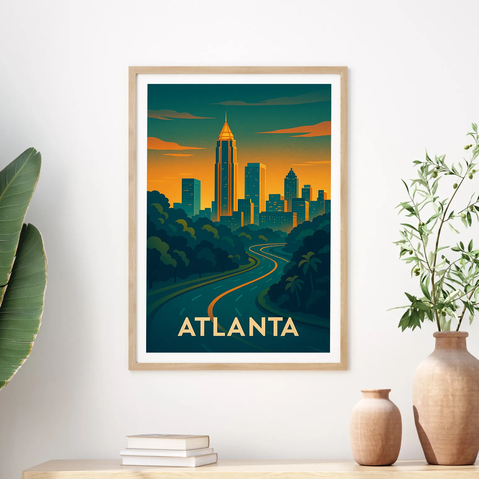 Atlanta graphic print